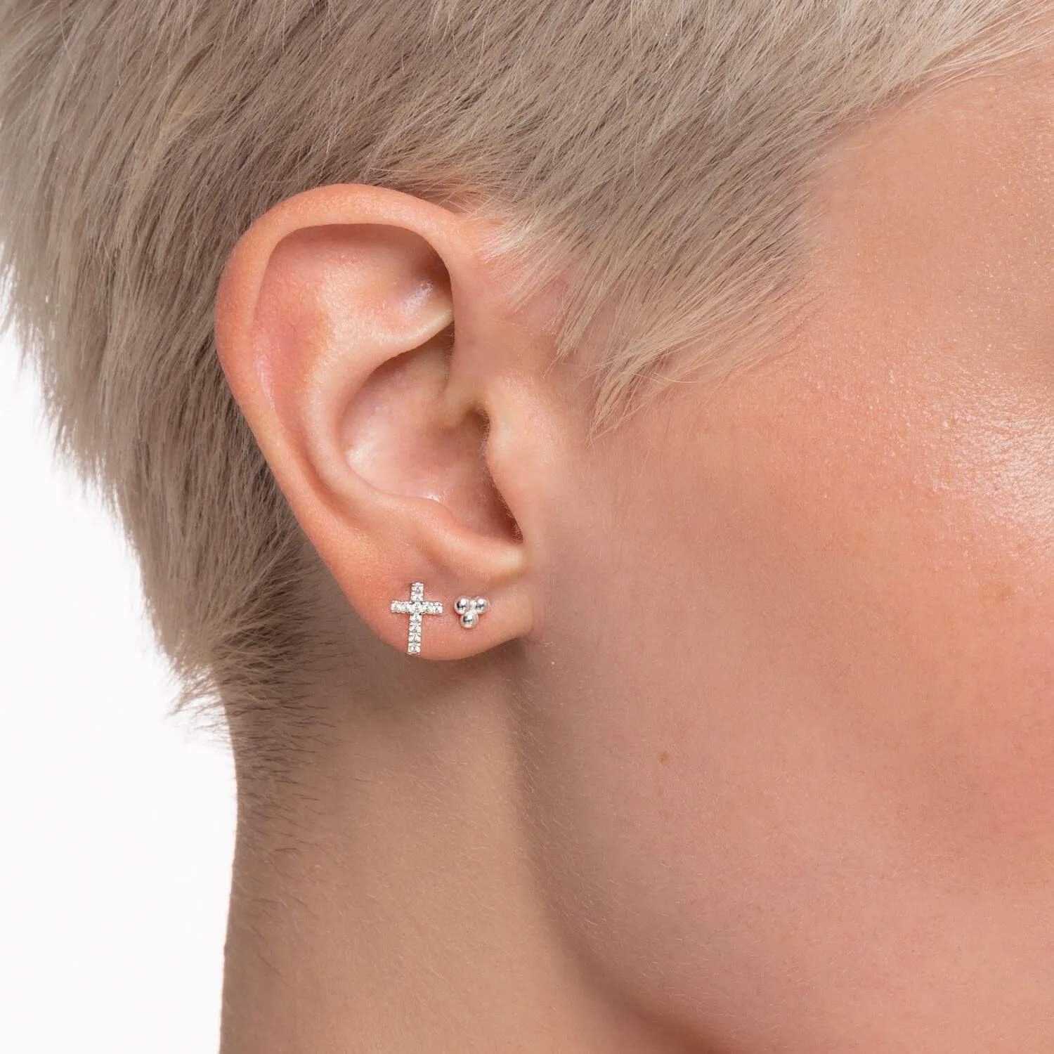 Thomas Sabo Damen Ohrringe Ohrstecker Punkte (Einzel)
