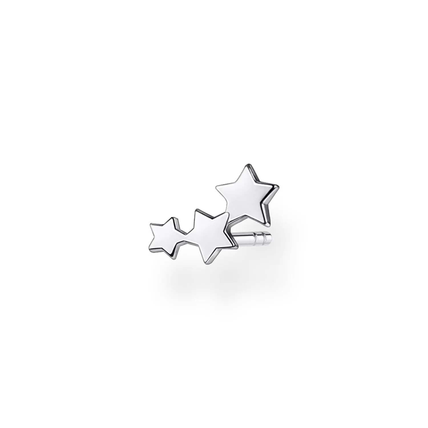 Thomas Sabo Damen Ohrringe Stecker Sterne (Einzel)