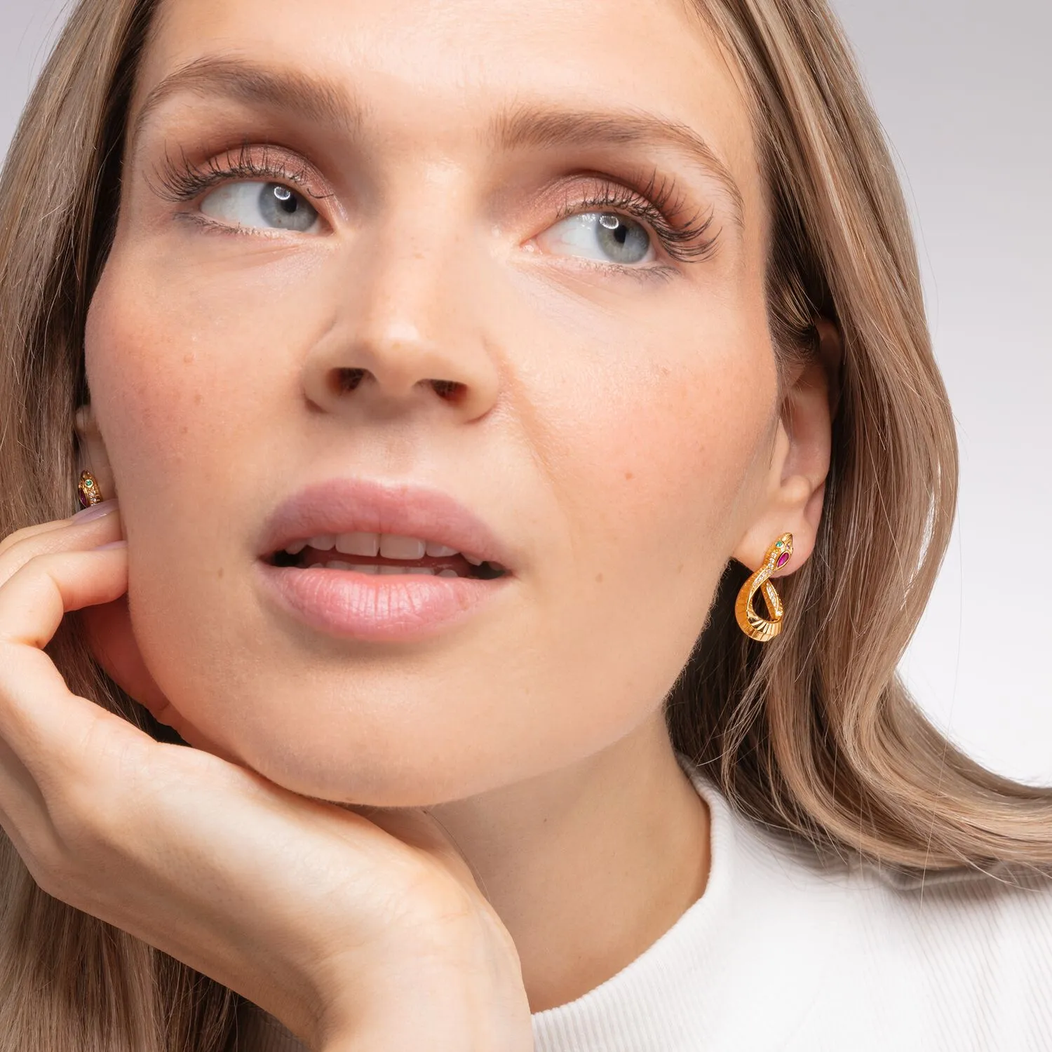 Thomas Sabo Damen Ohrringe Ohrringe Schlange
