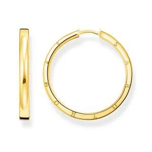 Thomas Sabo Damen Ohrringe Creolen groß gold