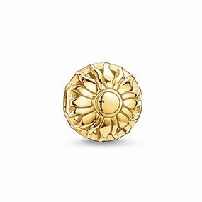 Thomas Sabo 18ct Yellow Gold Sterling Silver Karma Bead Sunrise K0015-413-12