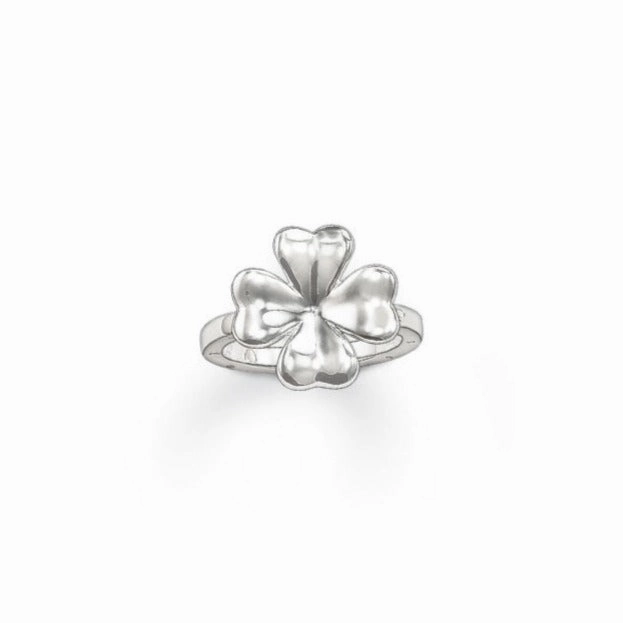 Thomas Sabo Silver Four Leaf Clover Ring TR1912-001-12