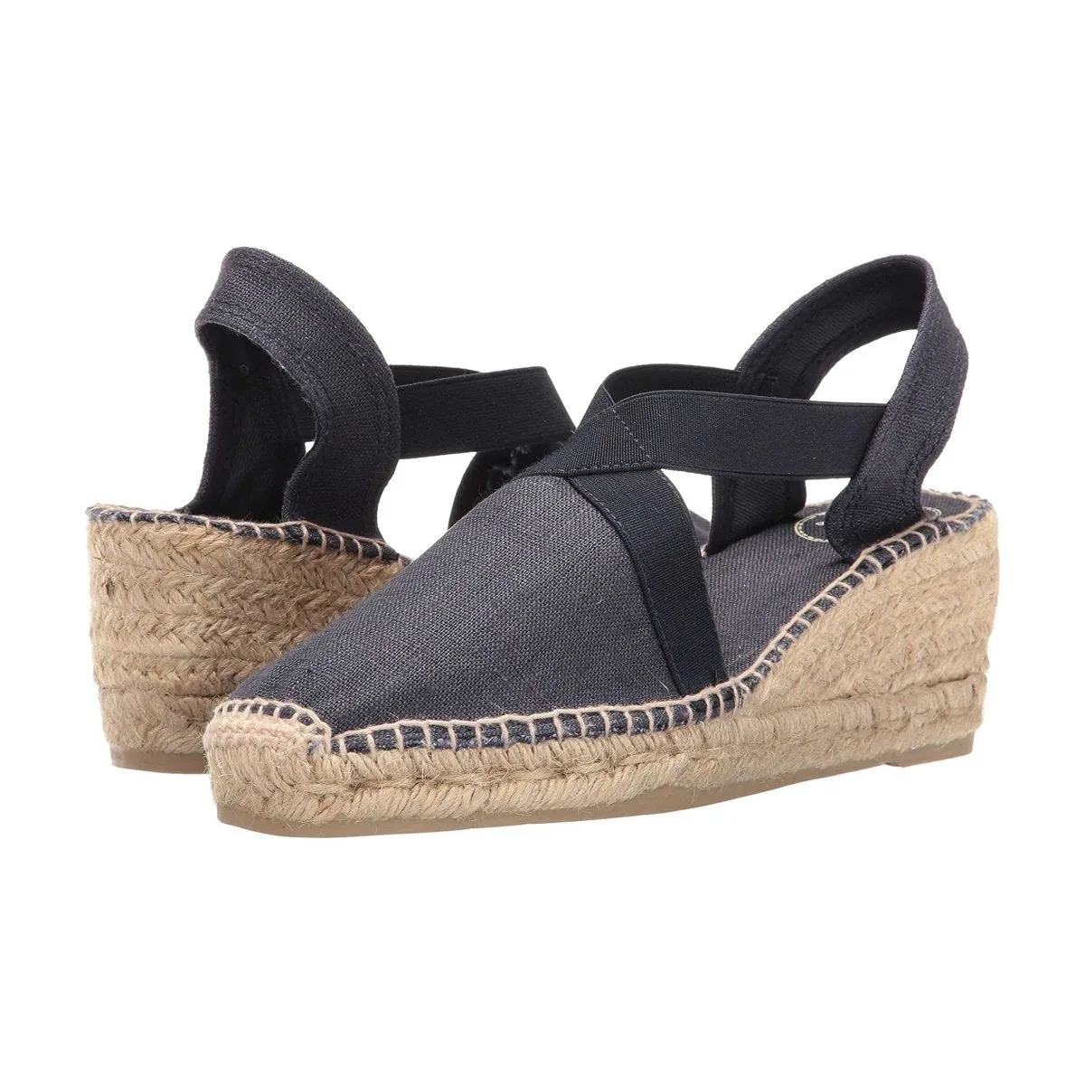 Toni Pons Damen Ter Navy Leinen