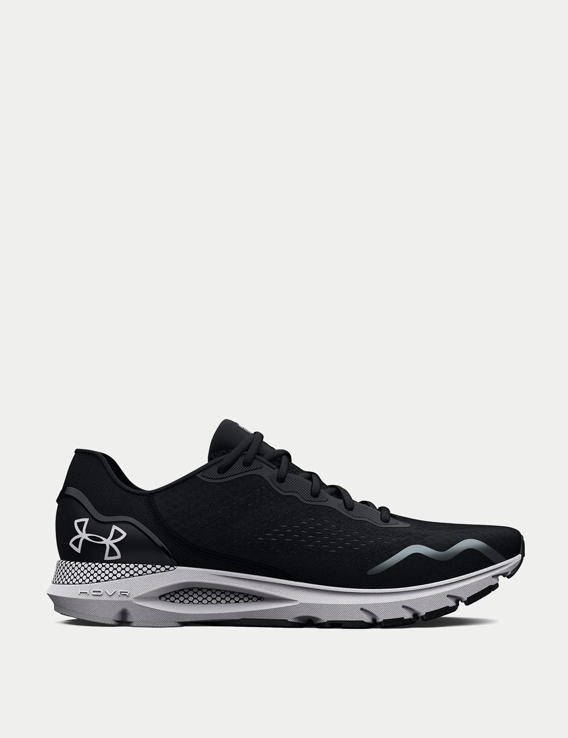 UA HOVR Sonic 6 Laufschuhe - Schwarz/Weiß