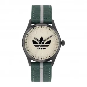 Unisex-Uhr Code Four Schwarz AOSY23042