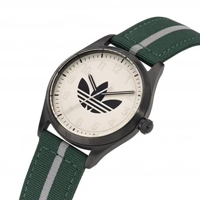 Unisex-Uhr Code Four Schwarz AOSY23042