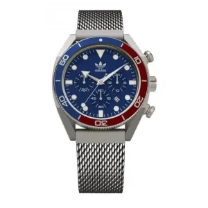 Unisex Edition Zwei Chrono Silber Armbanduhr AOFH22500