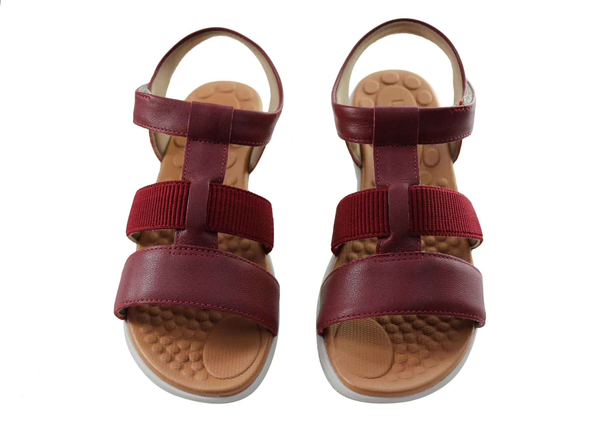 Usaflex Arwen Damen Bequeme Ledersandalen Hergestellt In Brasilien Usaflex Schuhe