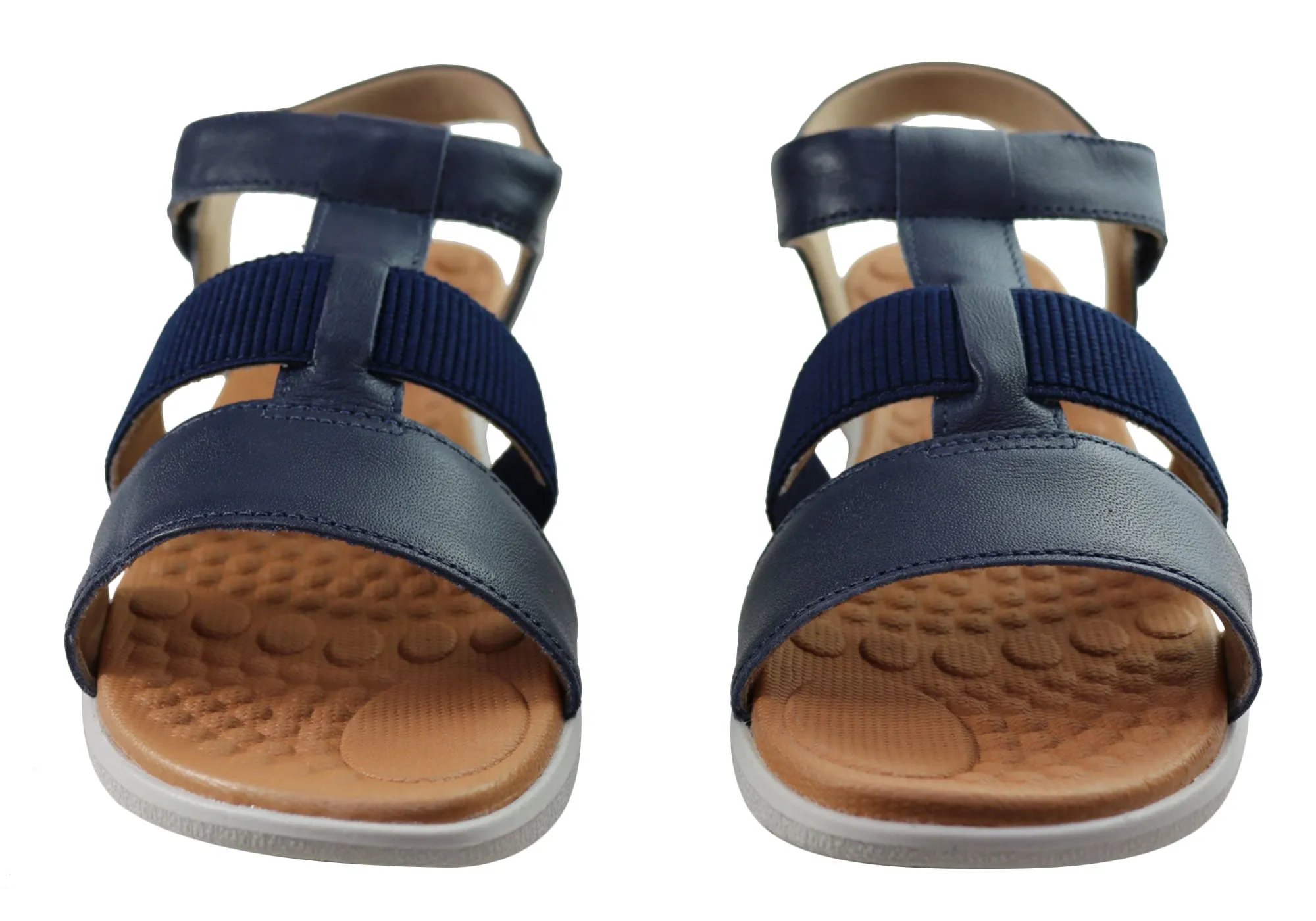 Usaflex Arwen Damen Bequeme Ledersandalen Hergestellt In Brasilien Usaflex Schuhe