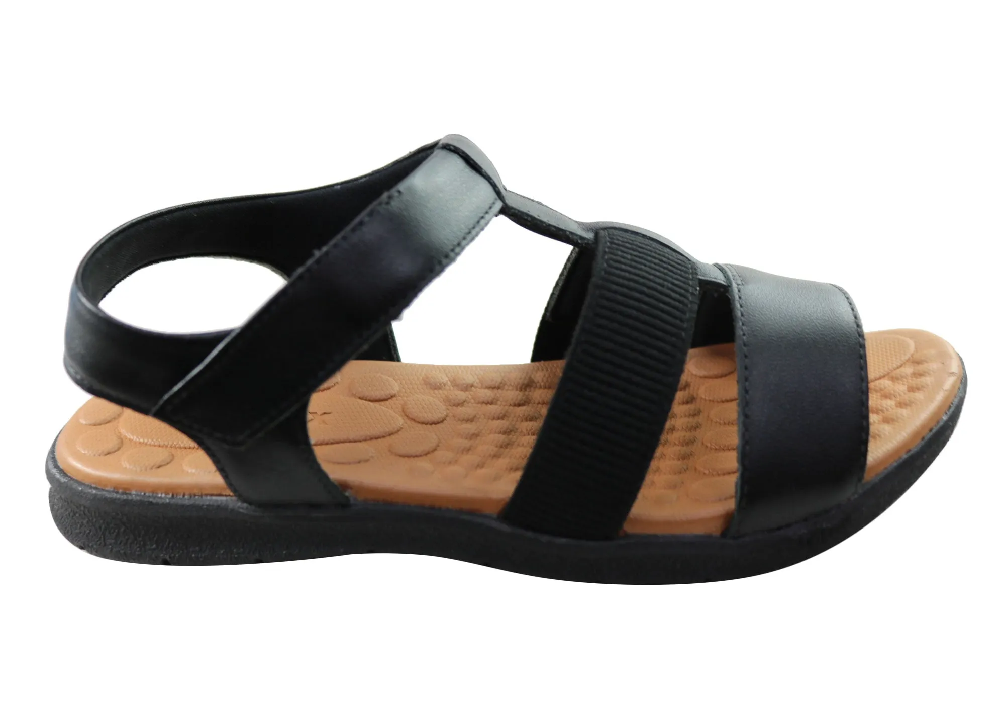 Usaflex Arwen Damen Bequeme Ledersandalen Hergestellt In Brasilien Usaflex Schuhe