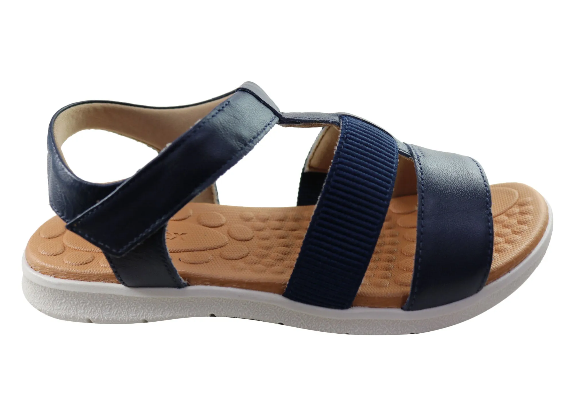 Usaflex Arwen Damen Bequeme Ledersandalen Hergestellt In Brasilien Usaflex Schuhe