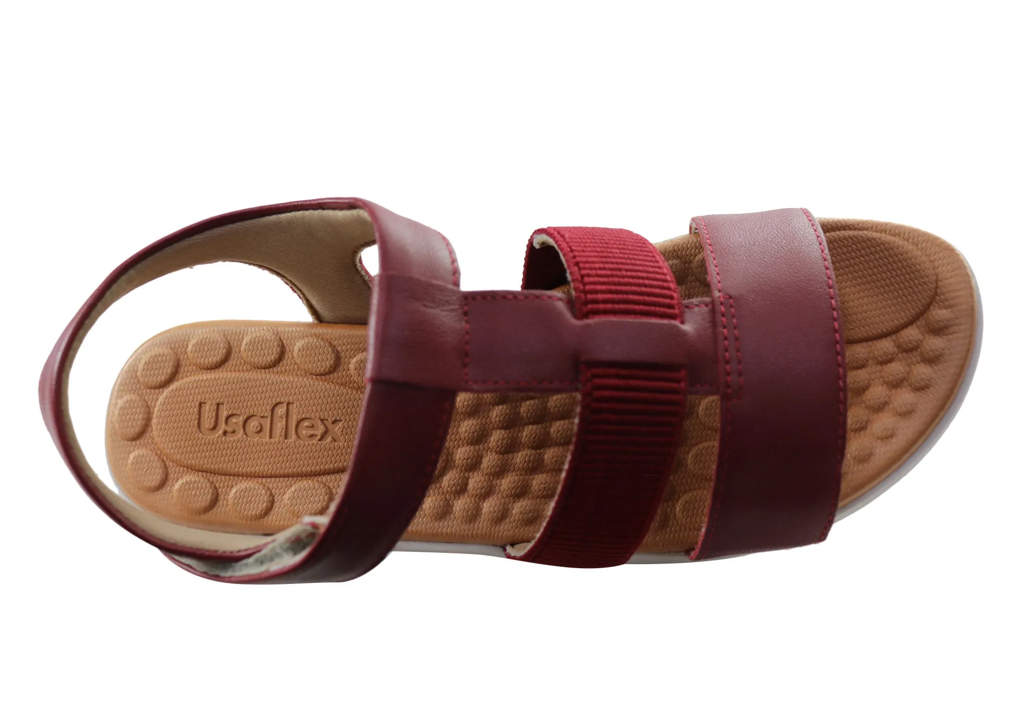Usaflex Arwen Damen Bequeme Ledersandalen Hergestellt In Brasilien Usaflex Schuhe