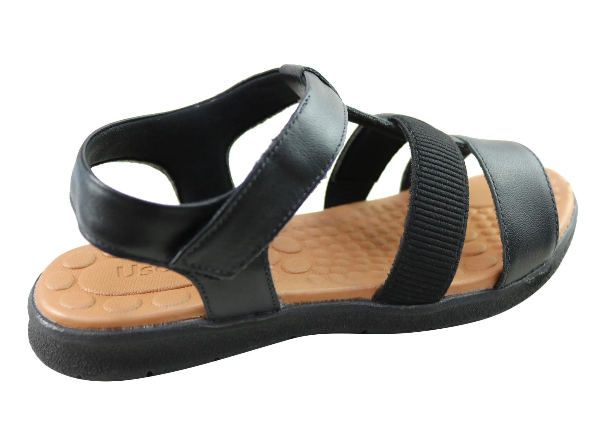 Usaflex Arwen Damen Bequeme Ledersandalen Hergestellt In Brasilien Usaflex Schuhe