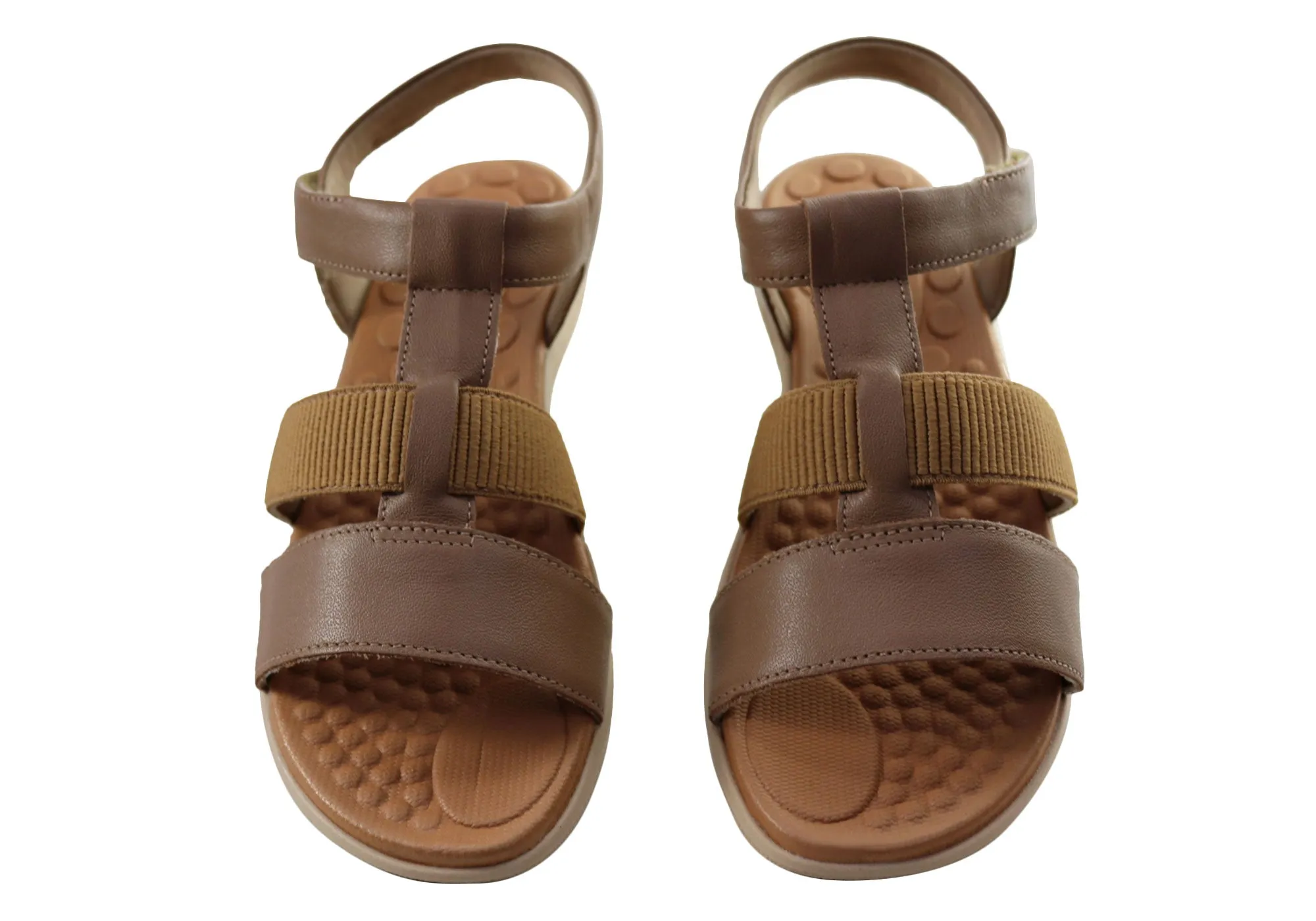 Usaflex Arwen Damen Bequeme Ledersandalen Hergestellt In Brasilien Usaflex Schuhe
