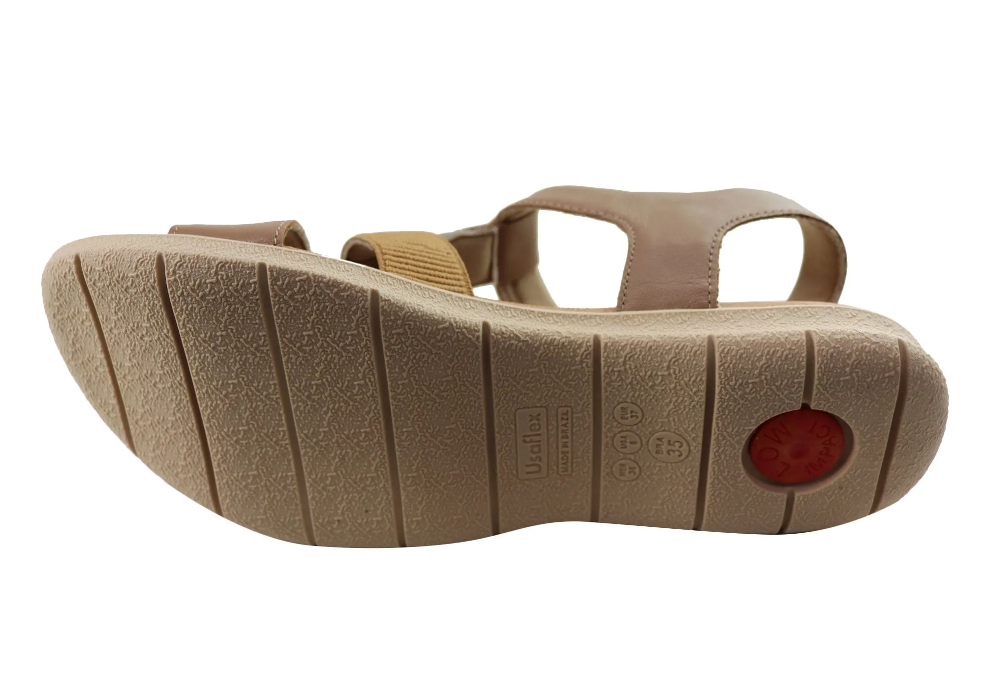 Usaflex Arwen Damen Bequeme Ledersandalen Hergestellt In Brasilien Usaflex Schuhe