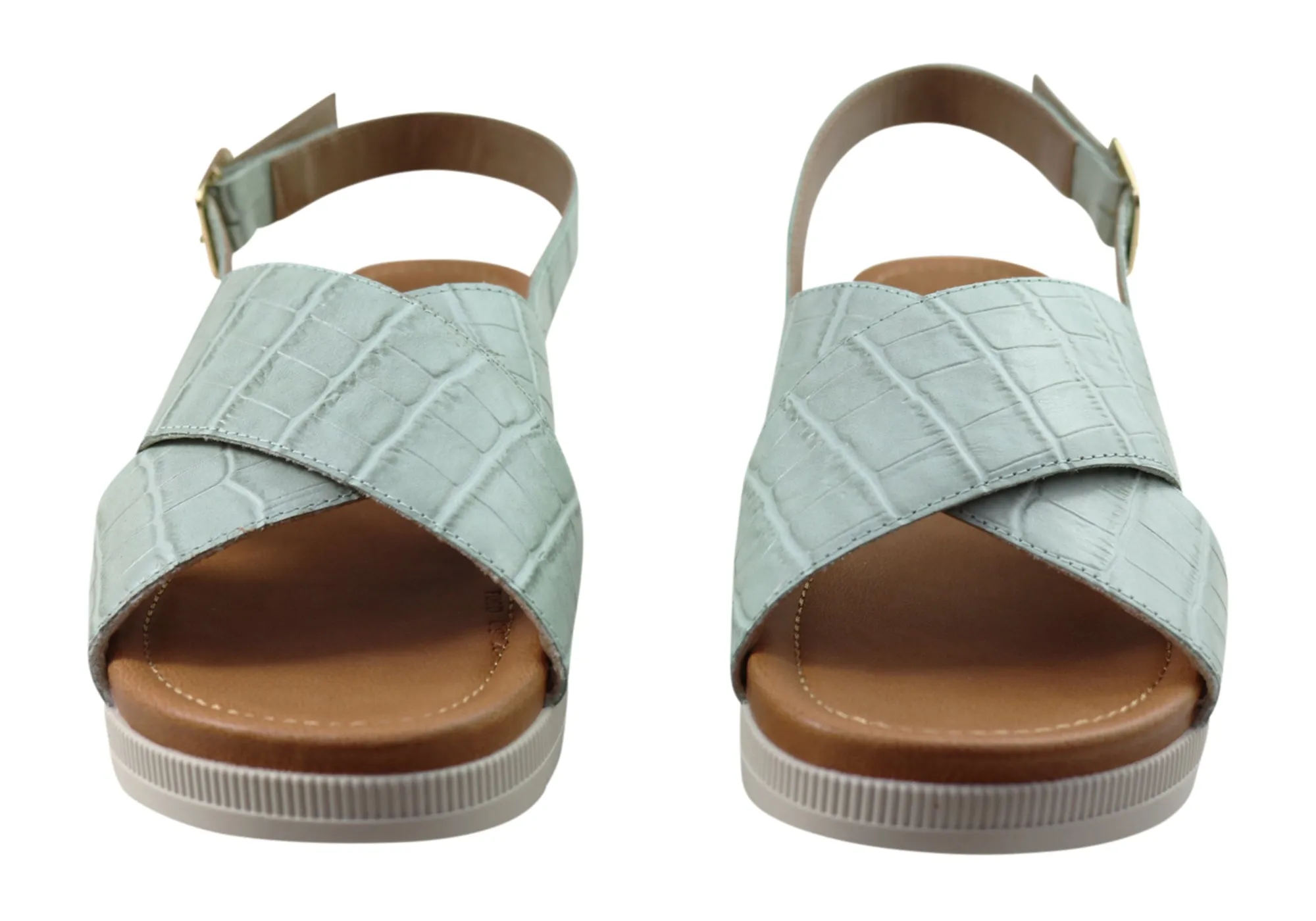 Usaflex Breeza Damen Bequeme Ledersandalen Hergestellt In Brasilien Usaflex Schuhe