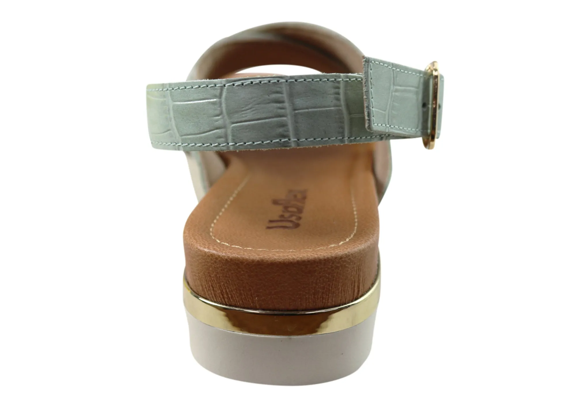 Usaflex Breeza Damen Bequeme Ledersandalen Hergestellt In Brasilien Usaflex Schuhe