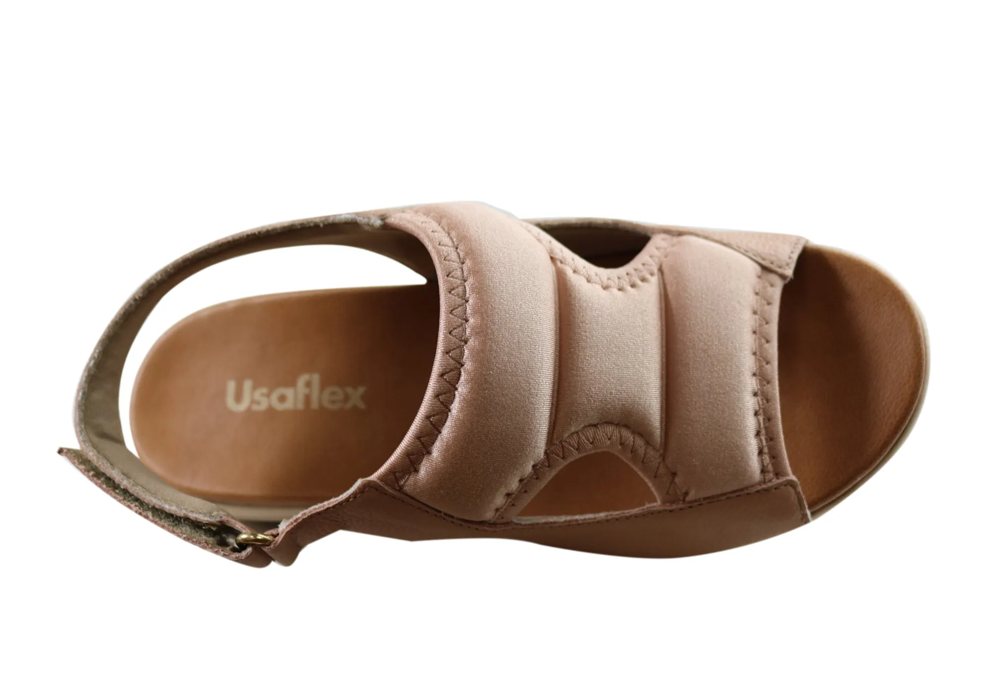 Usaflex Eloise Damen Bequeme Ledersandalen Hergestellt In Brasilien Usaflex Schuhe