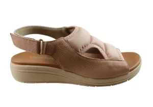 Usaflex Eloise Damen Bequeme Ledersandalen Hergestellt In Brasilien Usaflex Schuhe