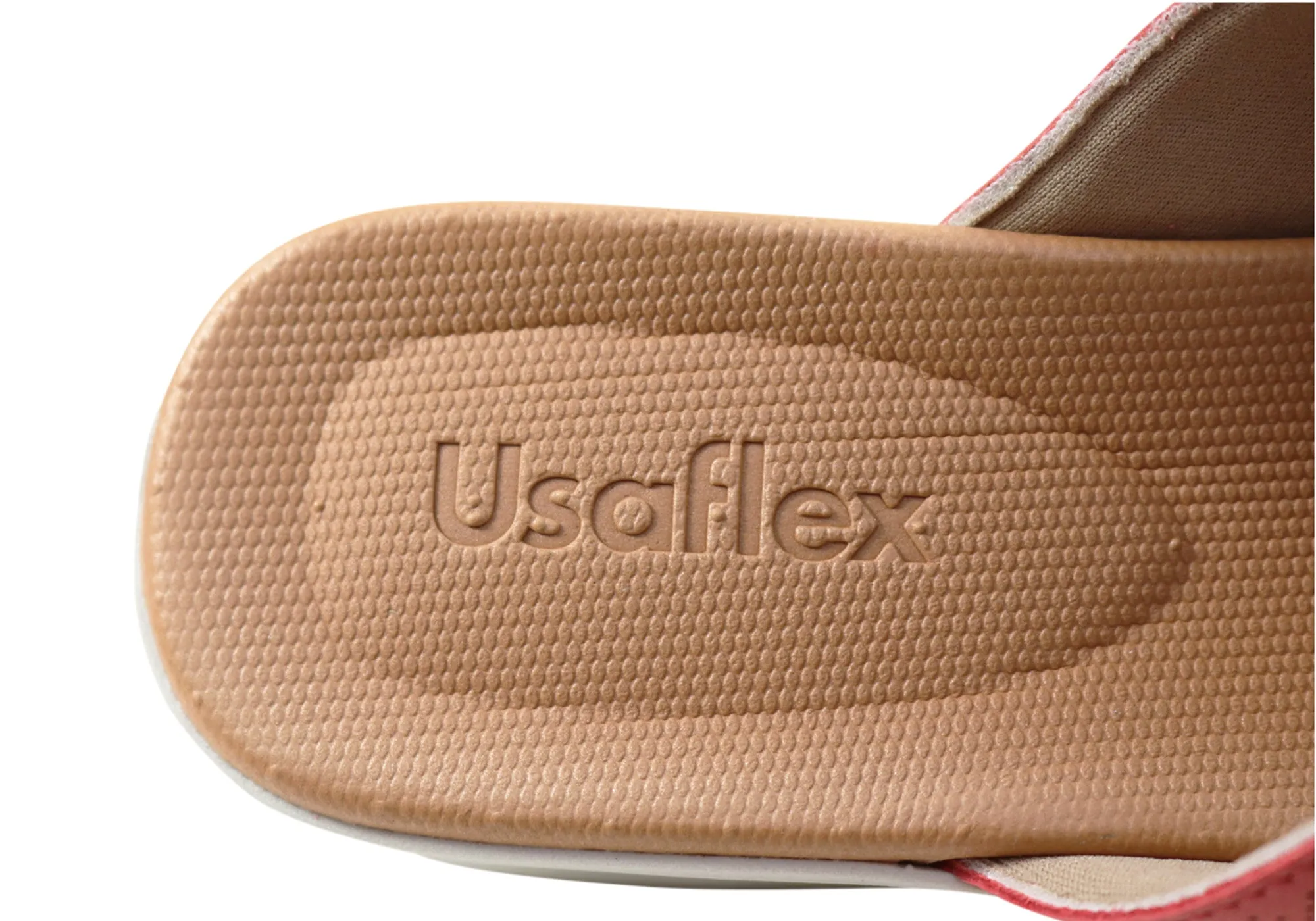 Usaflex Ginni Damen Komfort Leder Slides Sandalen Hergestellt in Brasilien Usaflex Schuhe