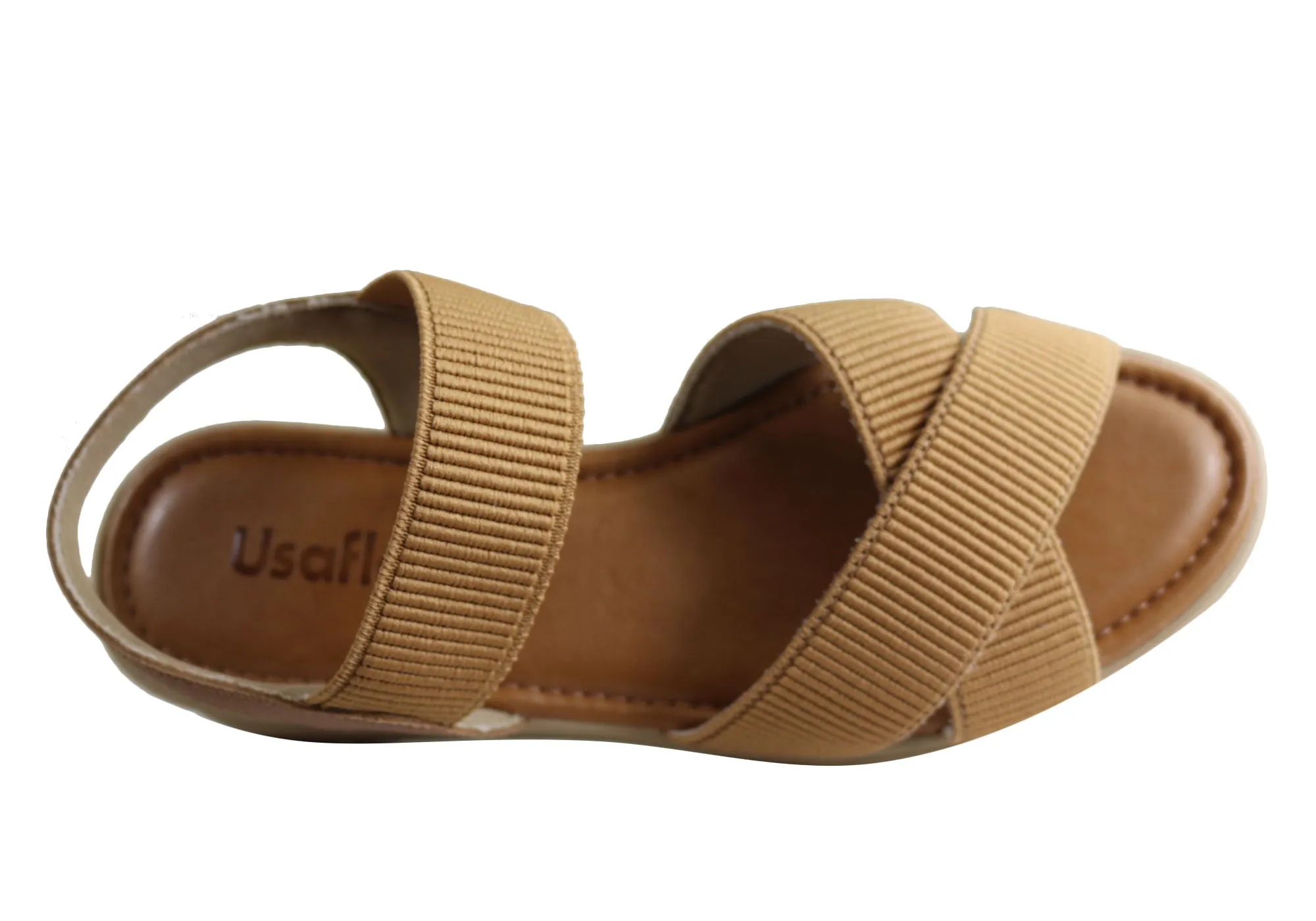 Usaflex Jetty Damen Bequeme Sandalen mit Polsterung Hergestellt in Brasilien Usaflex Schuhe