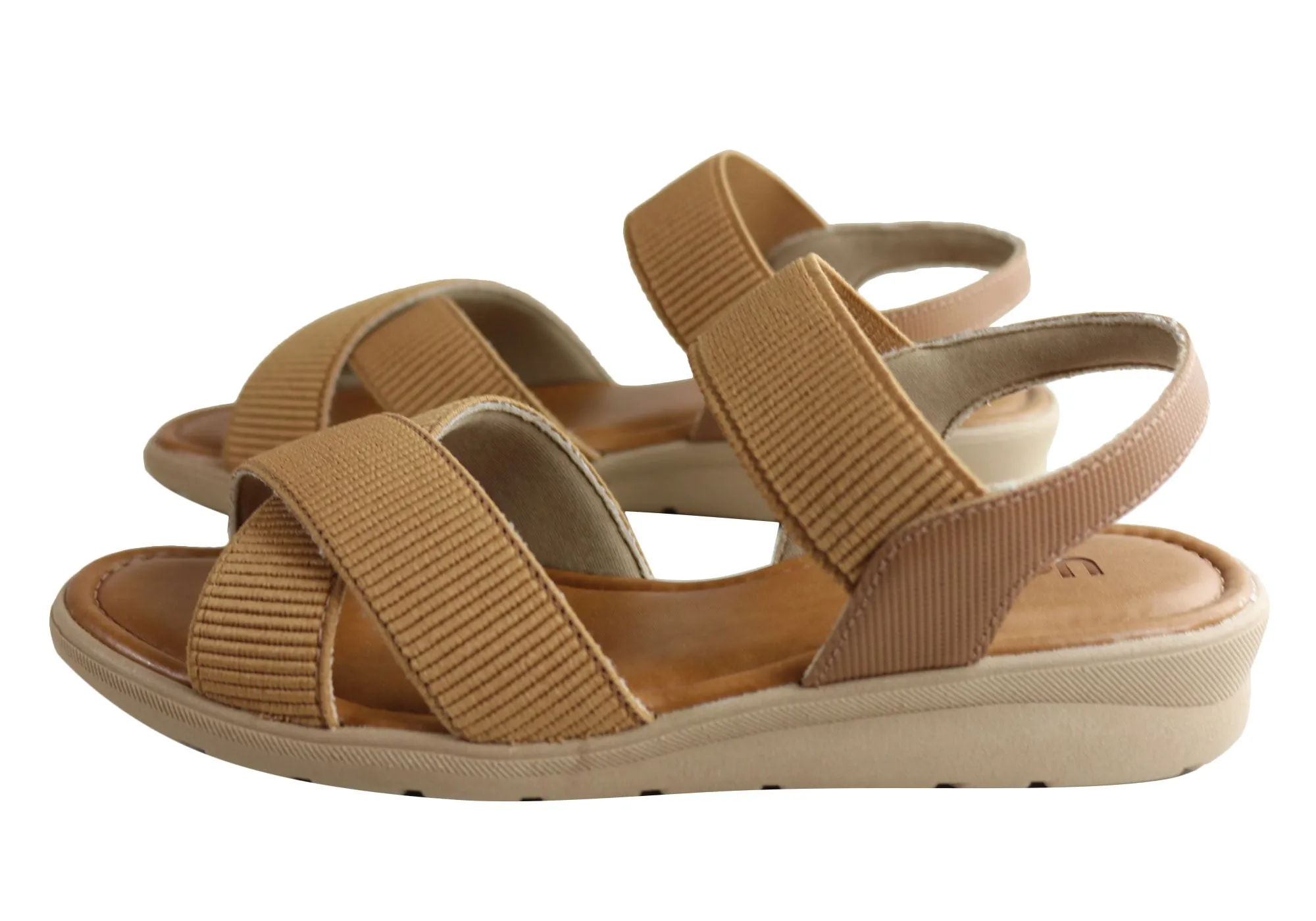 Usaflex Jetty Damen Bequeme Sandalen mit Polsterung Hergestellt in Brasilien Usaflex Schuhe