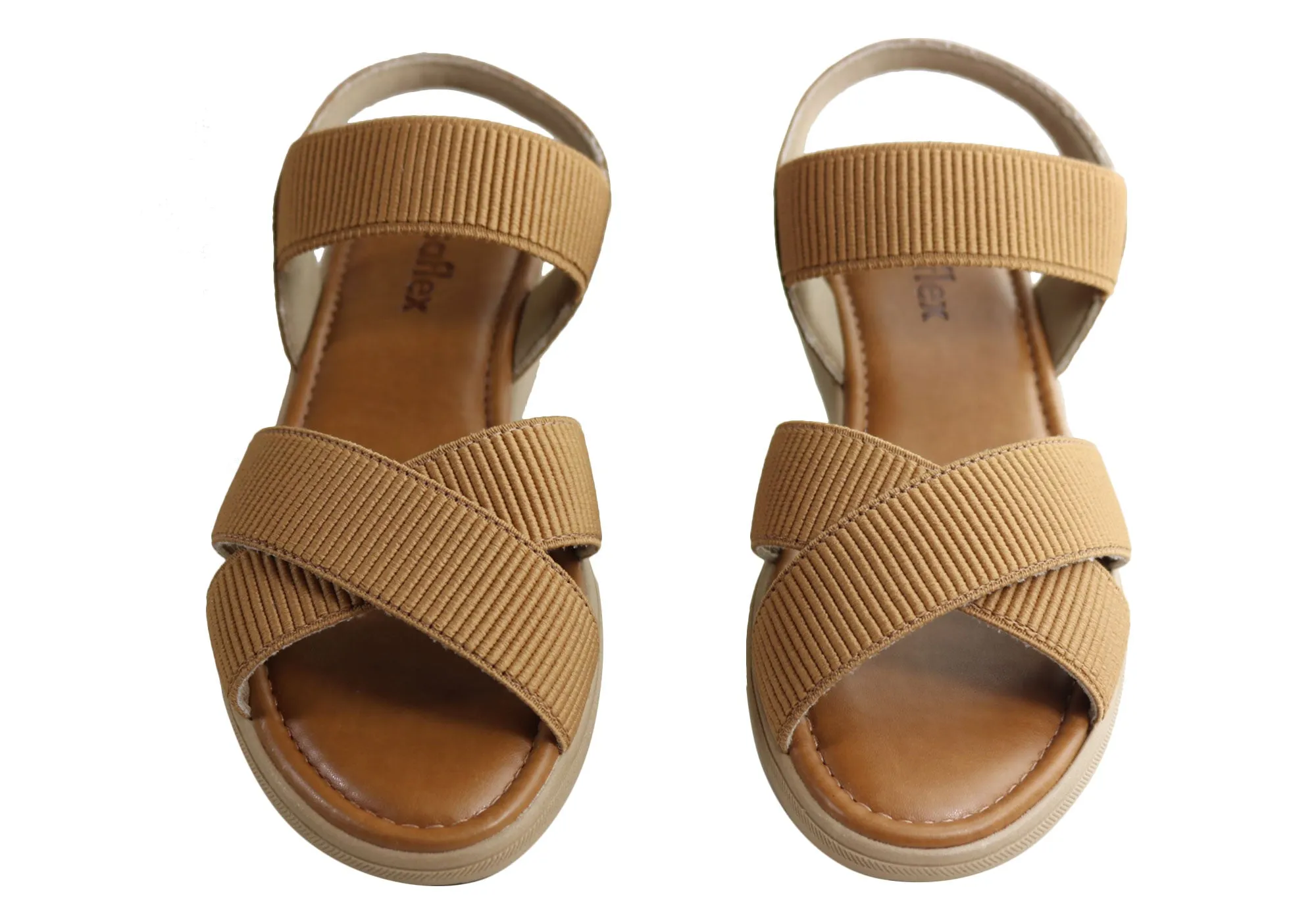 Usaflex Jetty Damen Bequeme Sandalen mit Polsterung Hergestellt in Brasilien Usaflex Schuhe