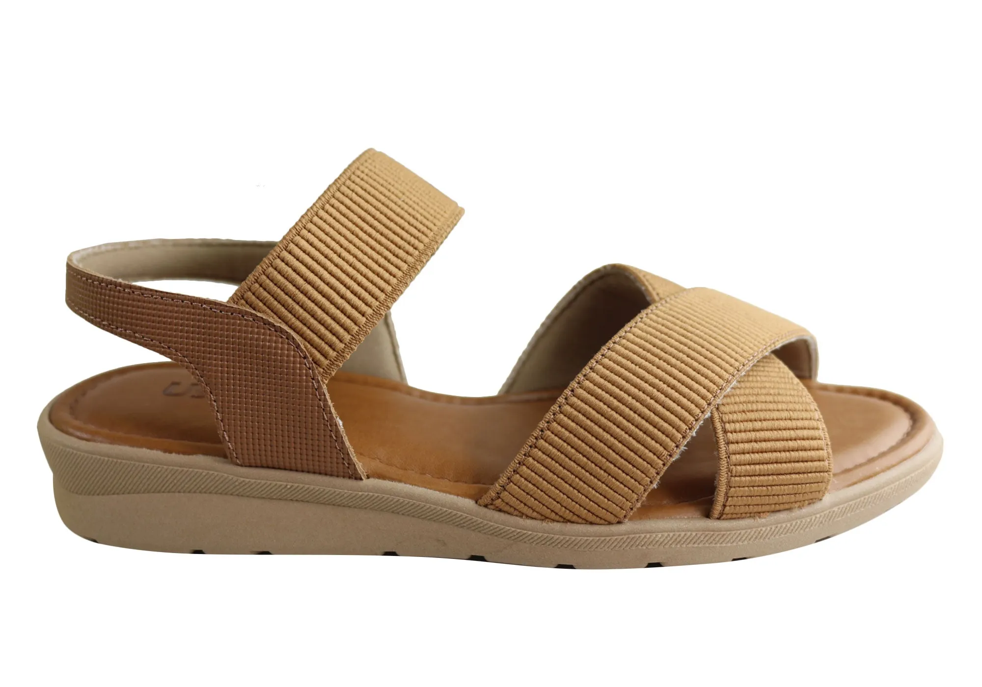 Usaflex Jetty Damen Bequeme Sandalen mit Polsterung Hergestellt in Brasilien Usaflex Schuhe
