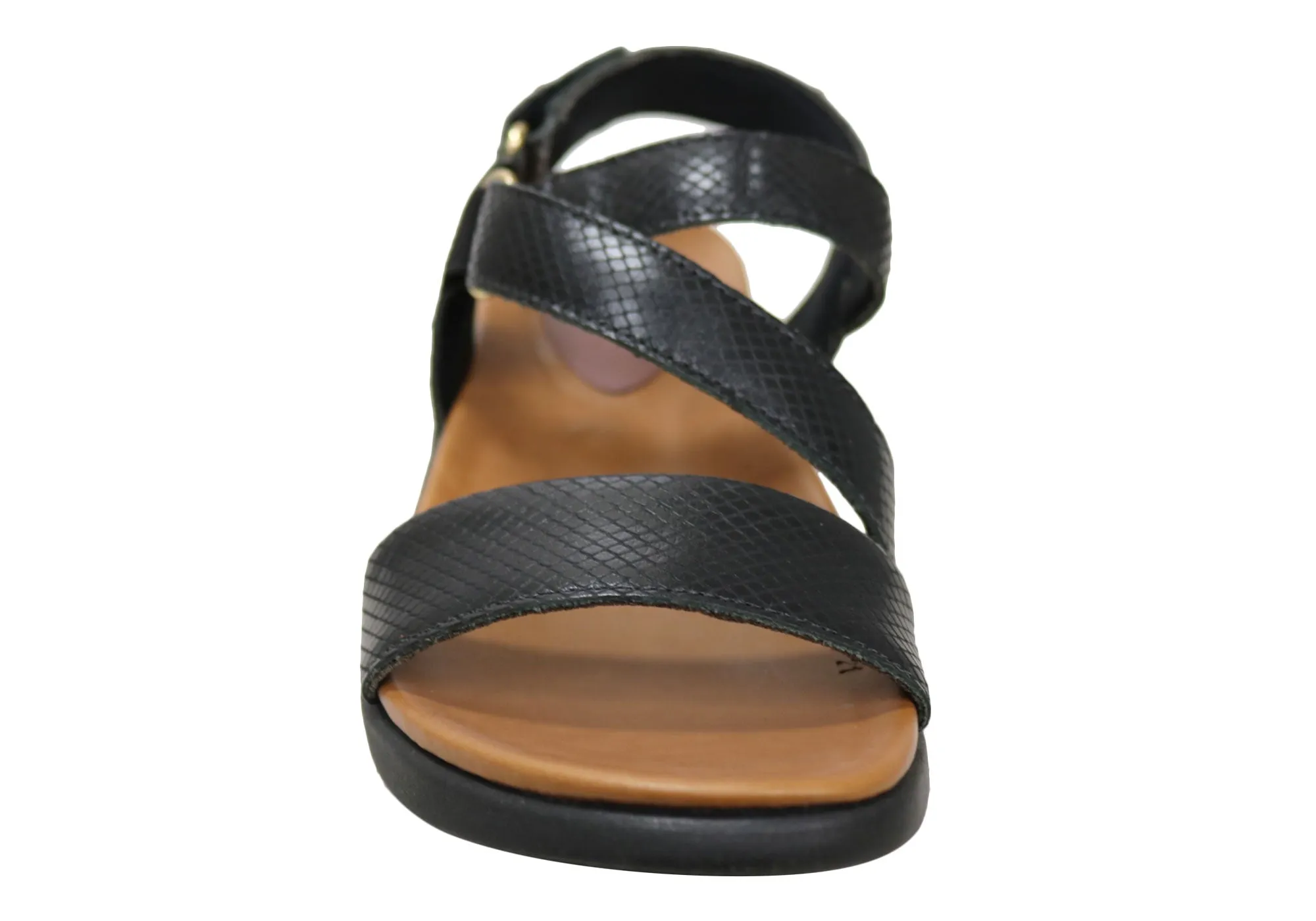 Usaflex Lenore Damen Bequeme Ledersandalen Hergestellt in Brasilien Usaflex Schuhe