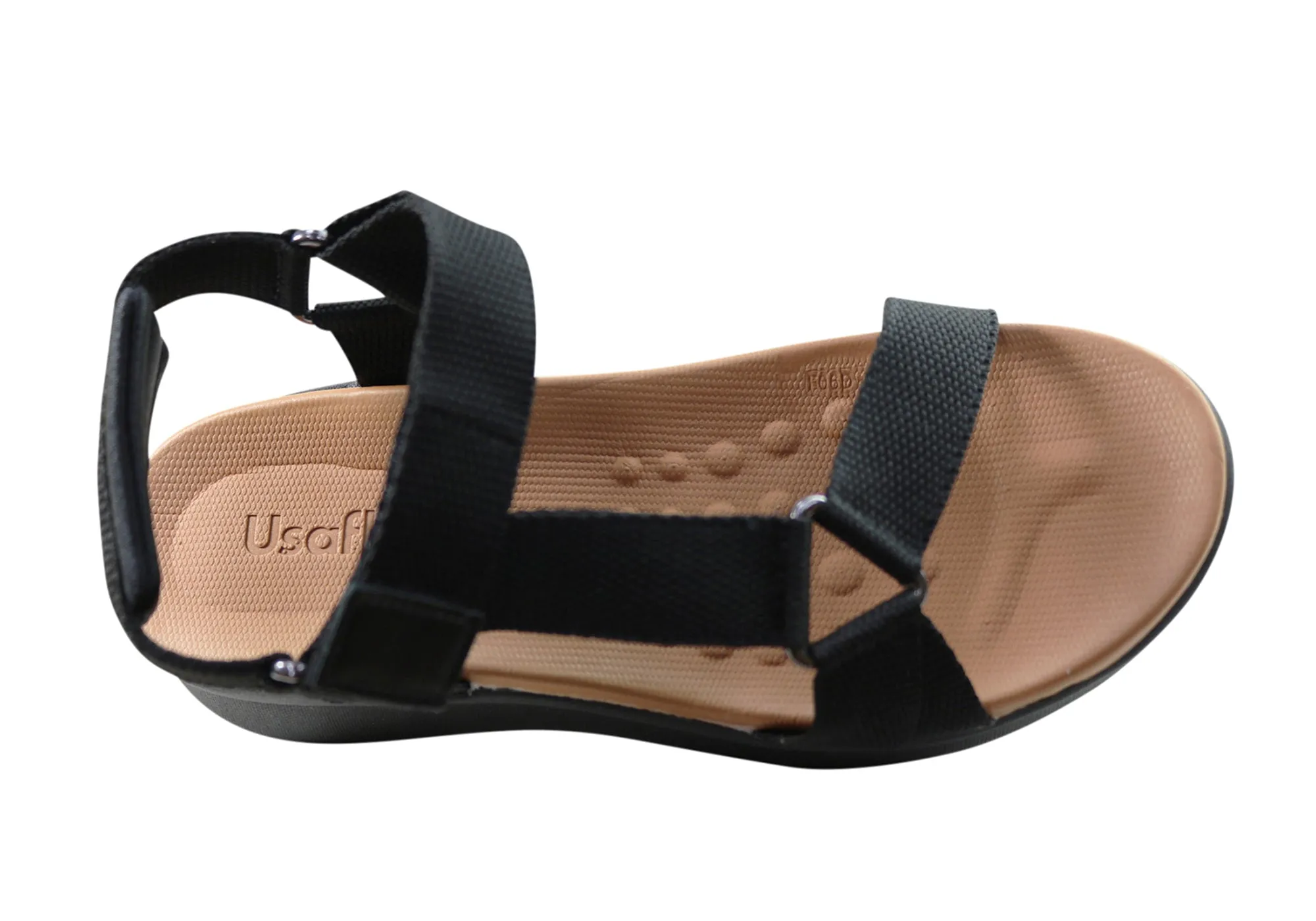 Usaflex Reece Damen Bequeme Sandalen Hergestellt in Brasilien Usaflex Schuhe