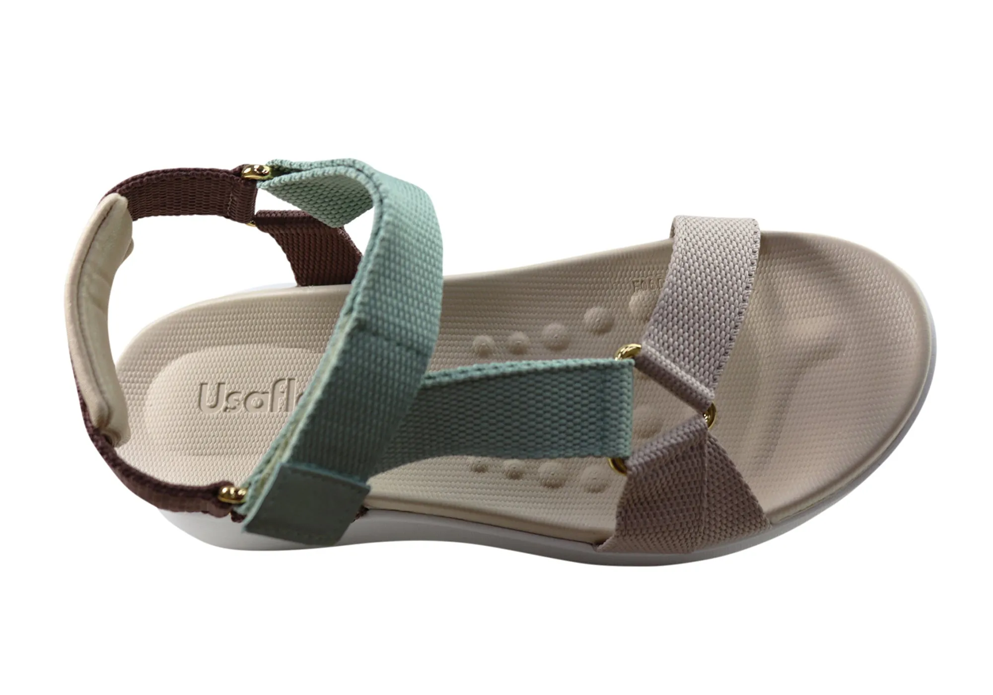Usaflex Reece Damen Bequeme Sandalen Hergestellt in Brasilien Usaflex Schuhe