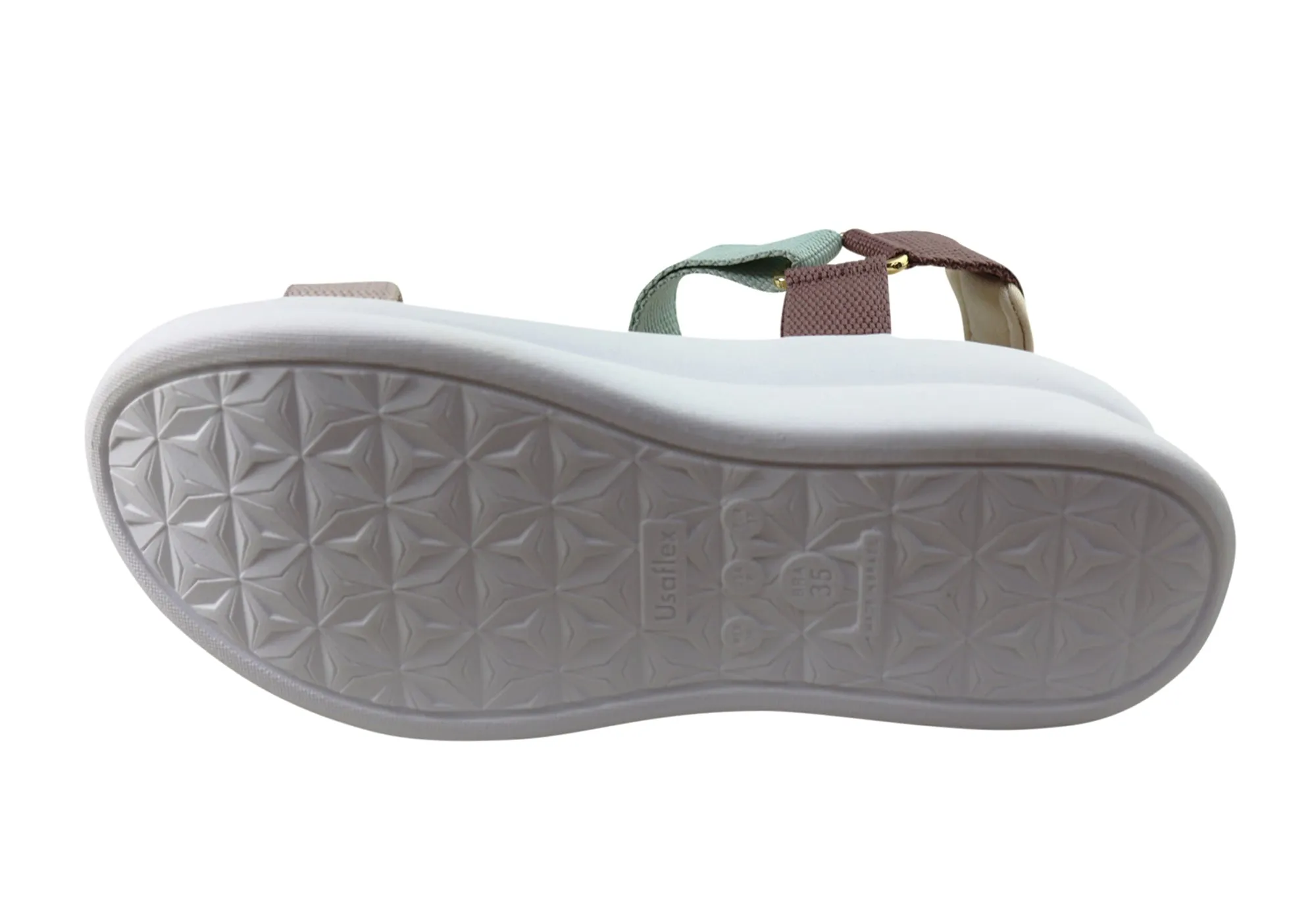 Usaflex Reece Damen Bequeme Sandalen Hergestellt in Brasilien Usaflex Schuhe