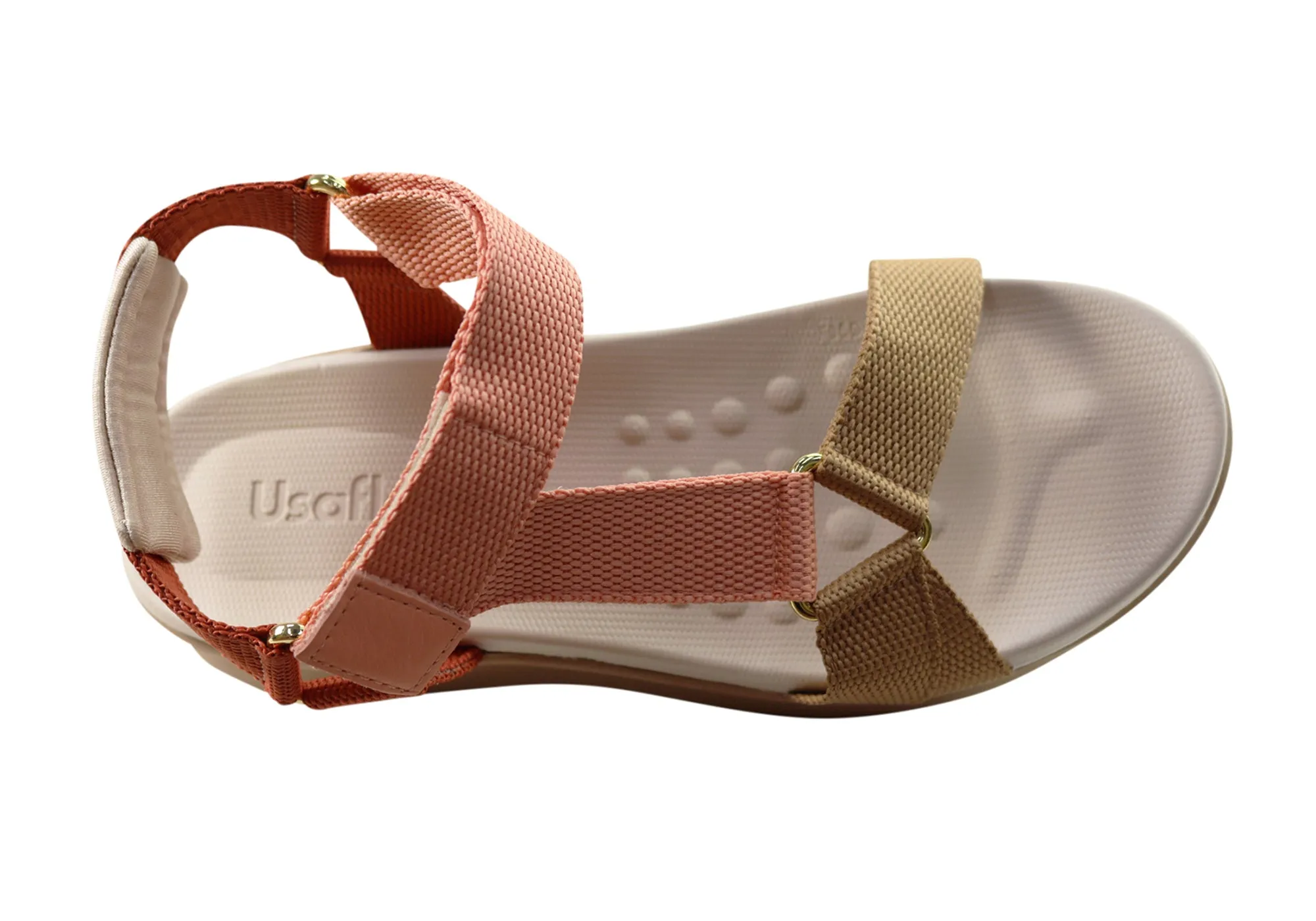Usaflex Reece Damen Bequeme Sandalen Hergestellt in Brasilien Usaflex Schuhe