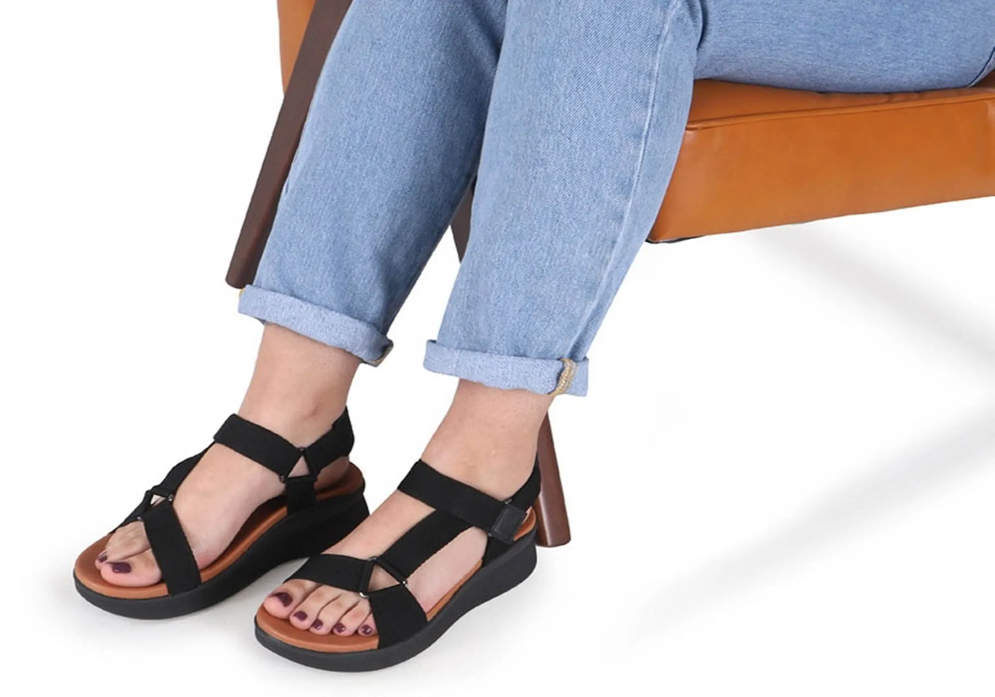 Usaflex Reece Damen Bequeme Sandalen Hergestellt in Brasilien Usaflex Schuhe