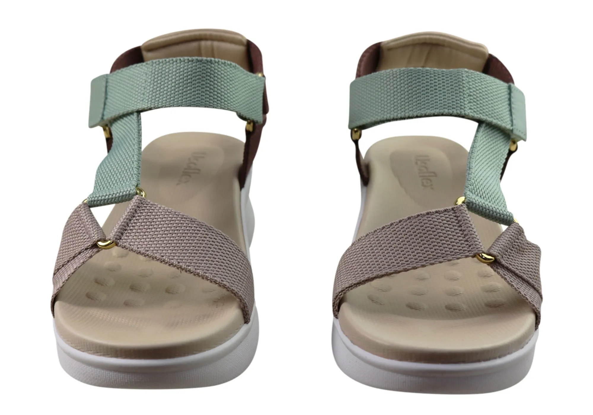 Usaflex Reece Damen Bequeme Sandalen Hergestellt in Brasilien Usaflex Schuhe