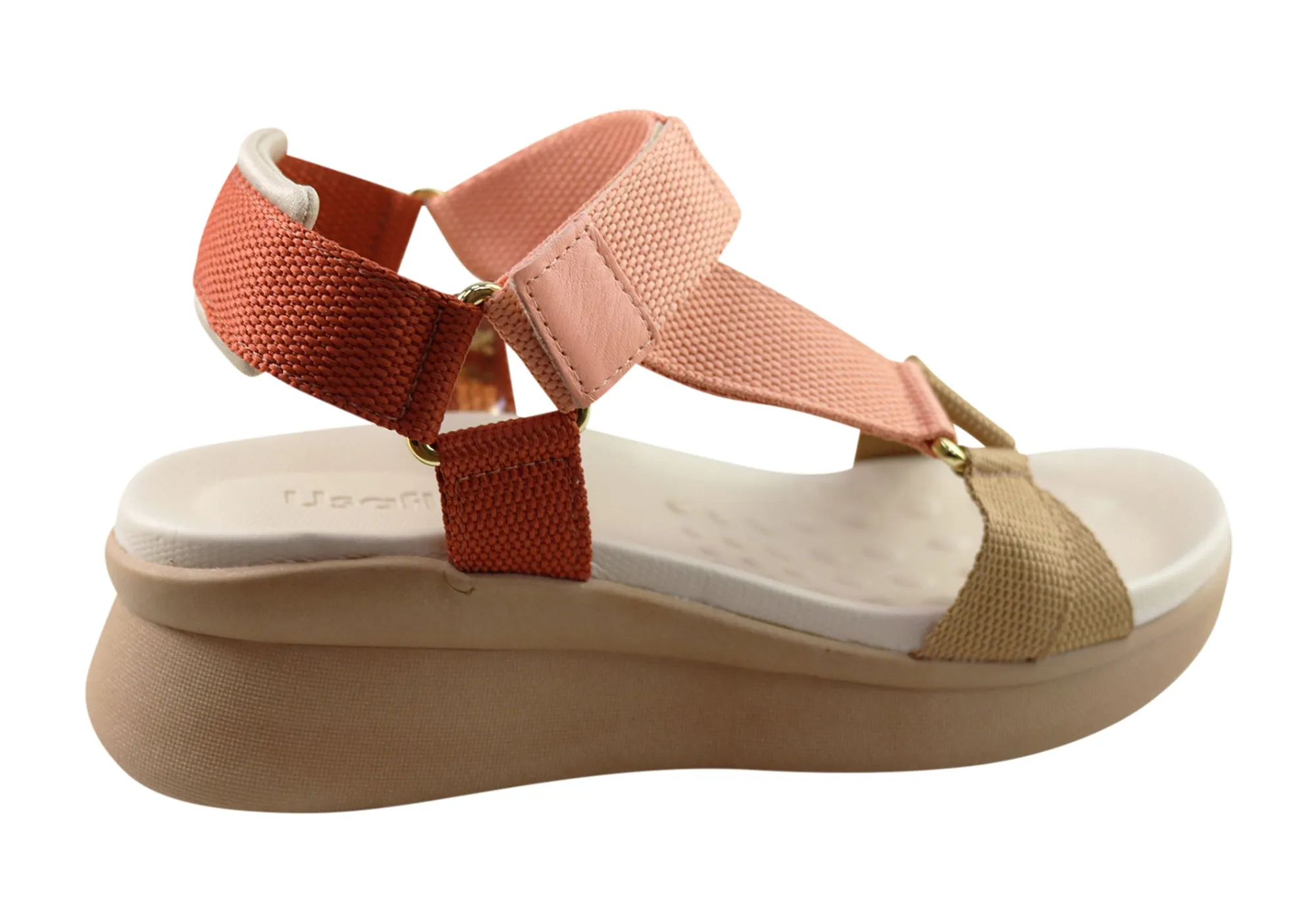 Usaflex Reece Damen Bequeme Sandalen Hergestellt in Brasilien Usaflex Schuhe
