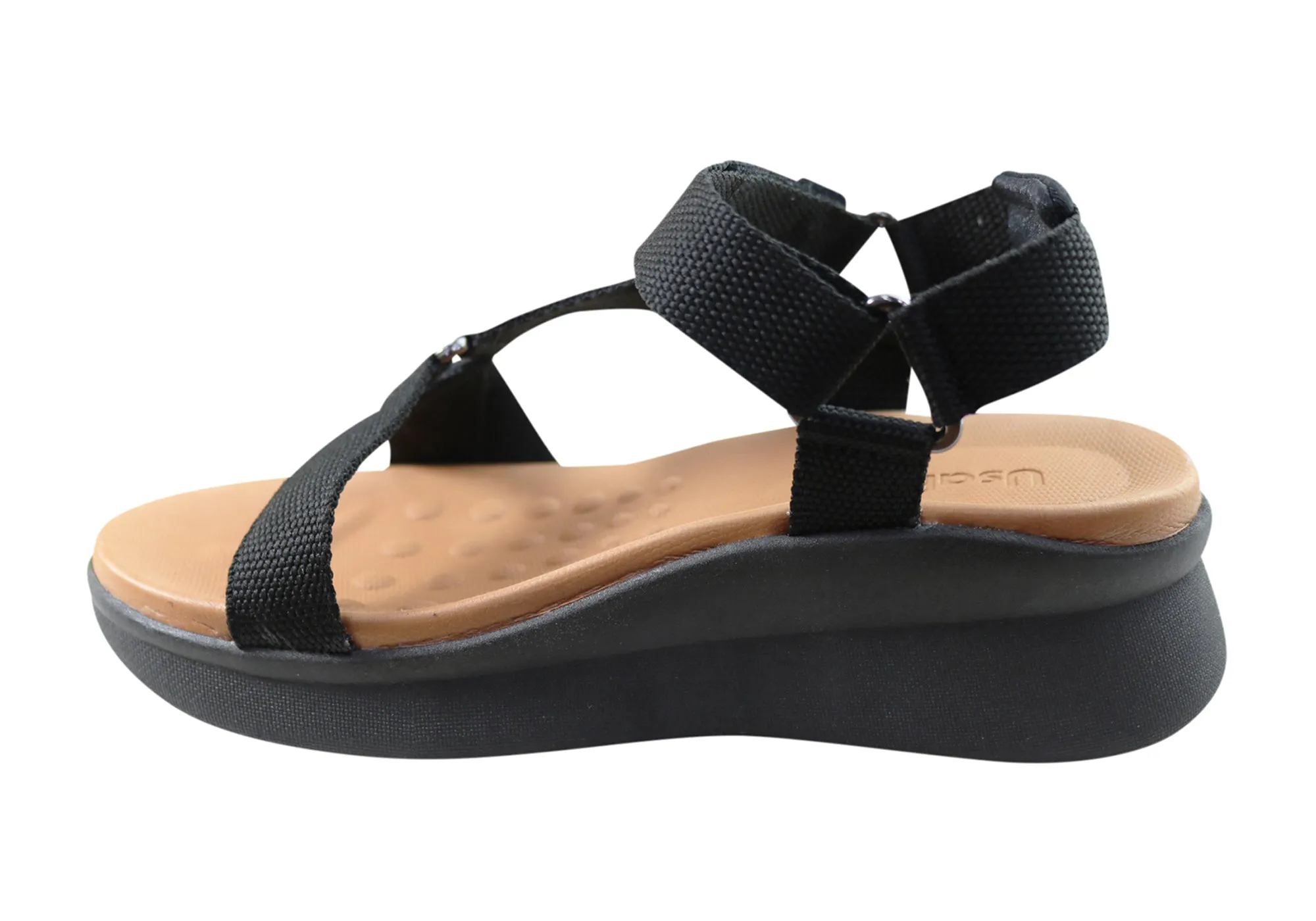 Usaflex Reece Damen Bequeme Sandalen Hergestellt in Brasilien Usaflex Schuhe