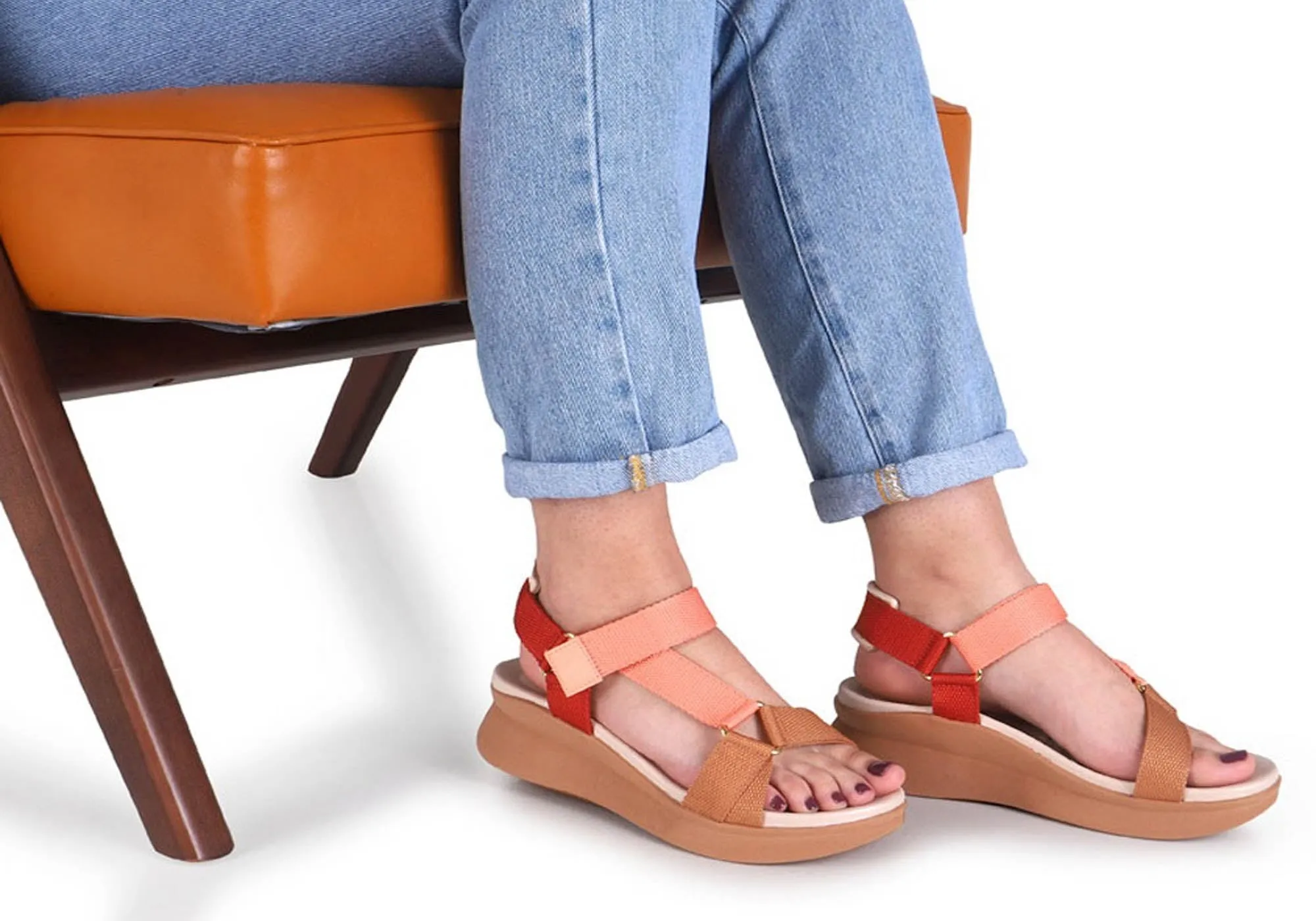 Usaflex Reece Damen Bequeme Sandalen Hergestellt in Brasilien Usaflex Schuhe