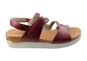 Usaflex Satora Damen Bequeme Ledersandalen Hergestellt In Brasilien Usaflex Schuhe