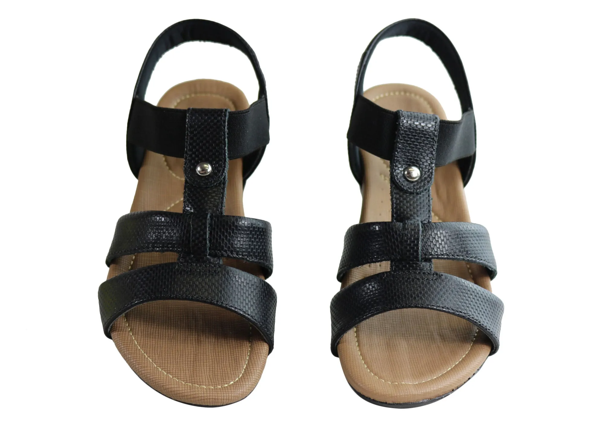 Usaflex Ventura Damen Bequeme Gepolsterte Ledersandalen Hergestellt In Brasilien Usaflex Schuhe