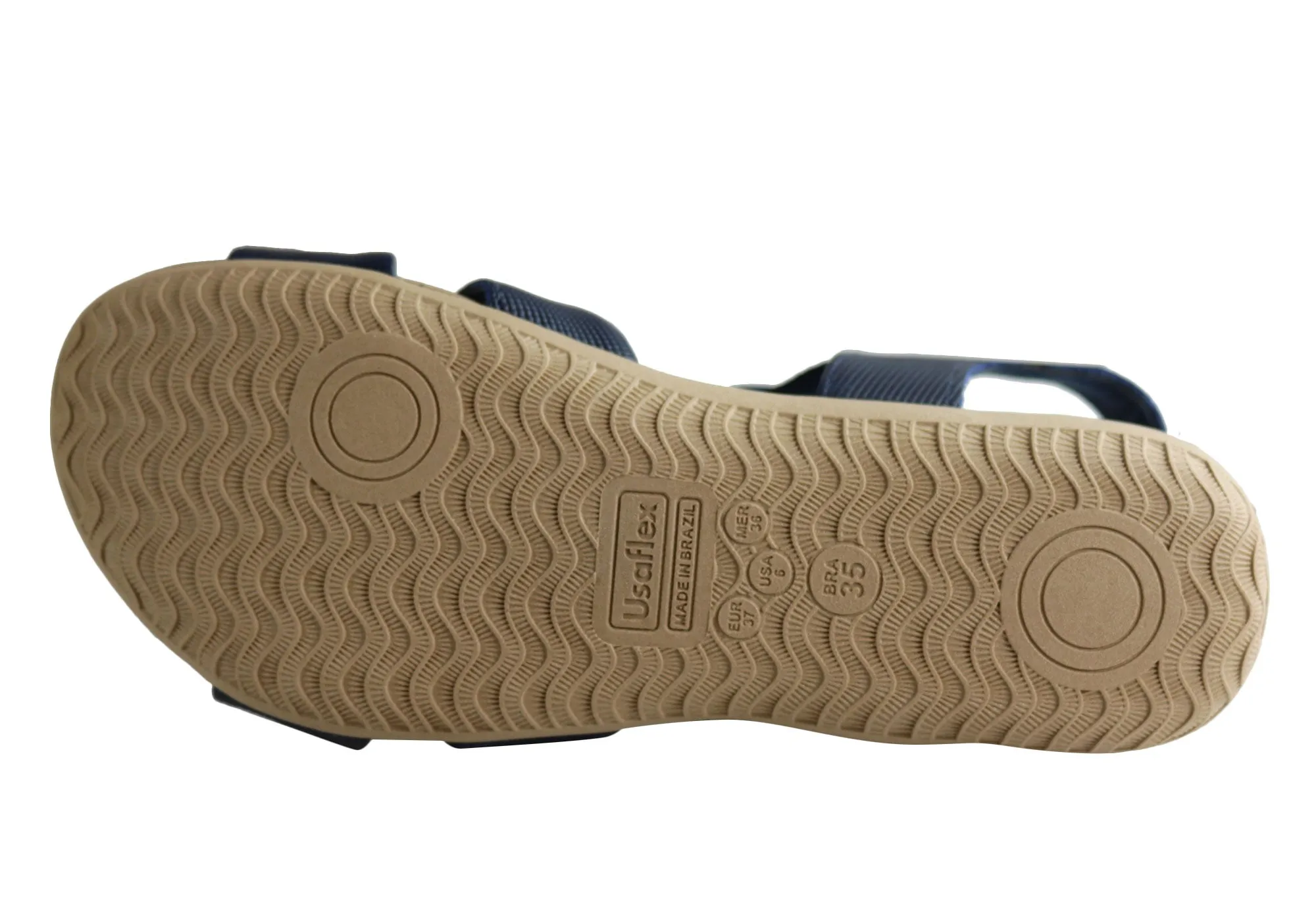 Usaflex Ventura Damen Bequeme Gepolsterte Ledersandalen Hergestellt In Brasilien Usaflex Schuhe