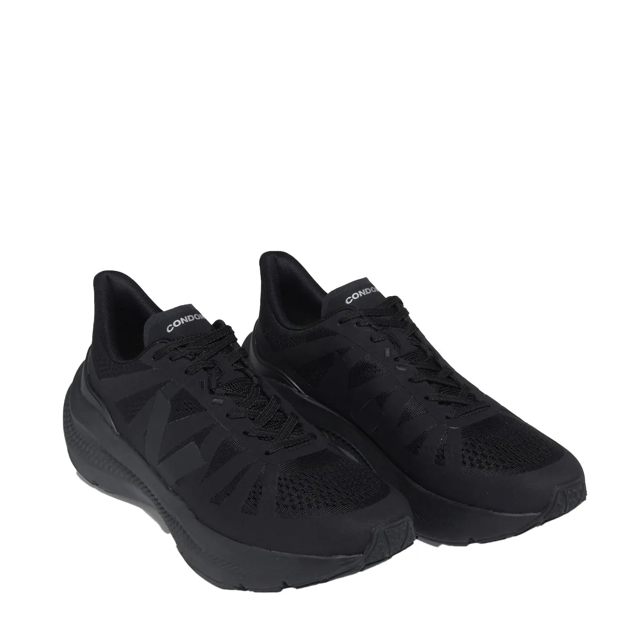 Veja Condor 3 Engineered-Mesh Voll-Schwarz