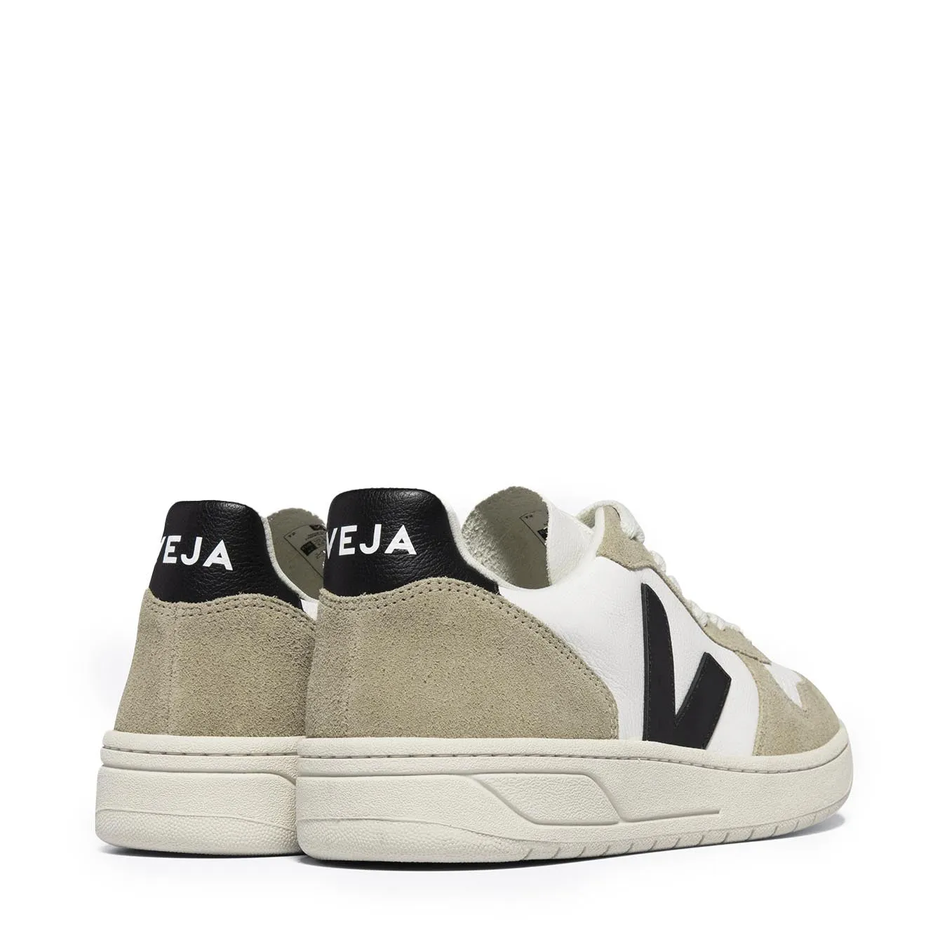 Veja V-10 Extra Weiß Schwarz Sahara Trainer