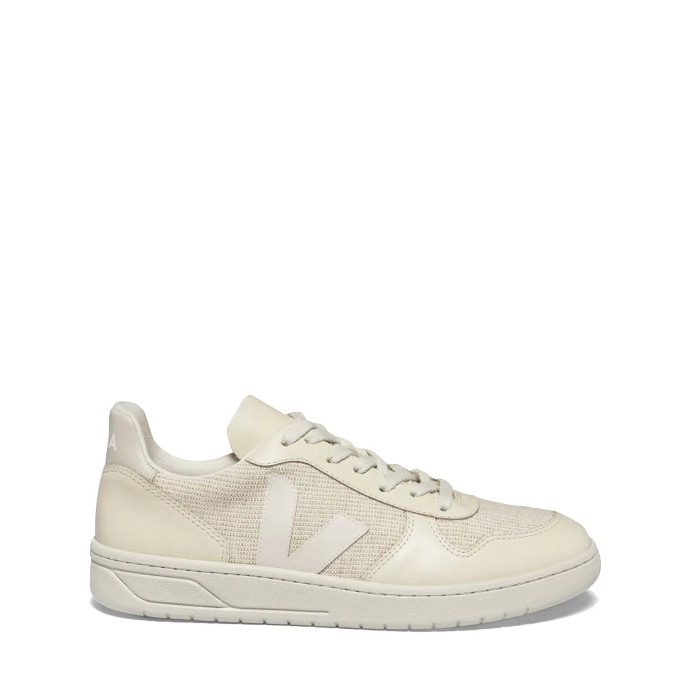 Veja Damen V-10 J-Mesh Trainer Jute / Weiß Multi