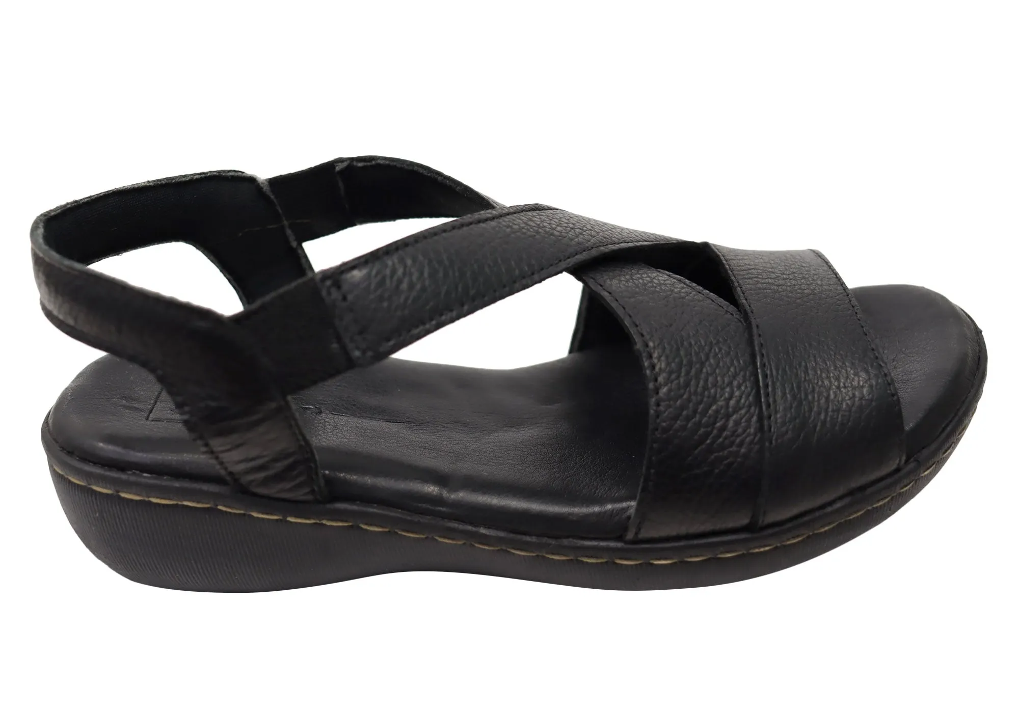 Via Paula Mimosa Damen Brasilianische Bequeme Ledersandalen Via Paula Schuhe