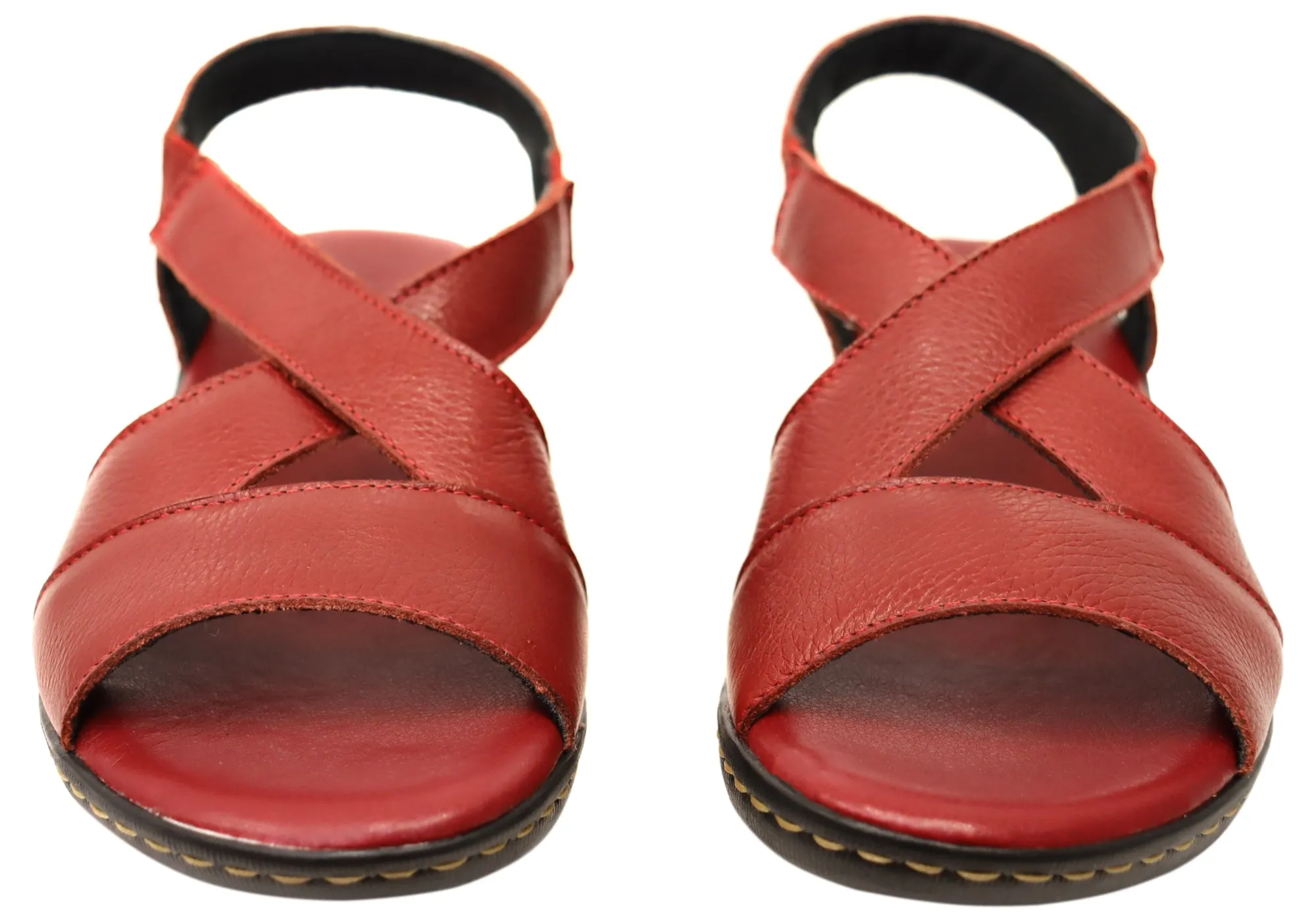 Via Paula Mimosa Damen Brasilianische Bequeme Ledersandalen Via Paula Schuhe