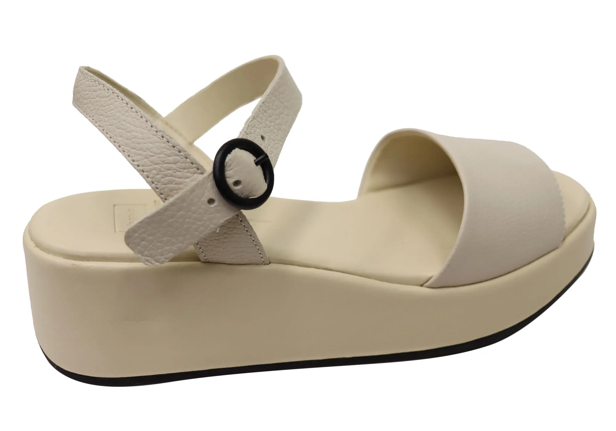 Via Paula Silvia Damen Brasilianische Komfort Leder Plateau Sandalen Via Paula Schuhe