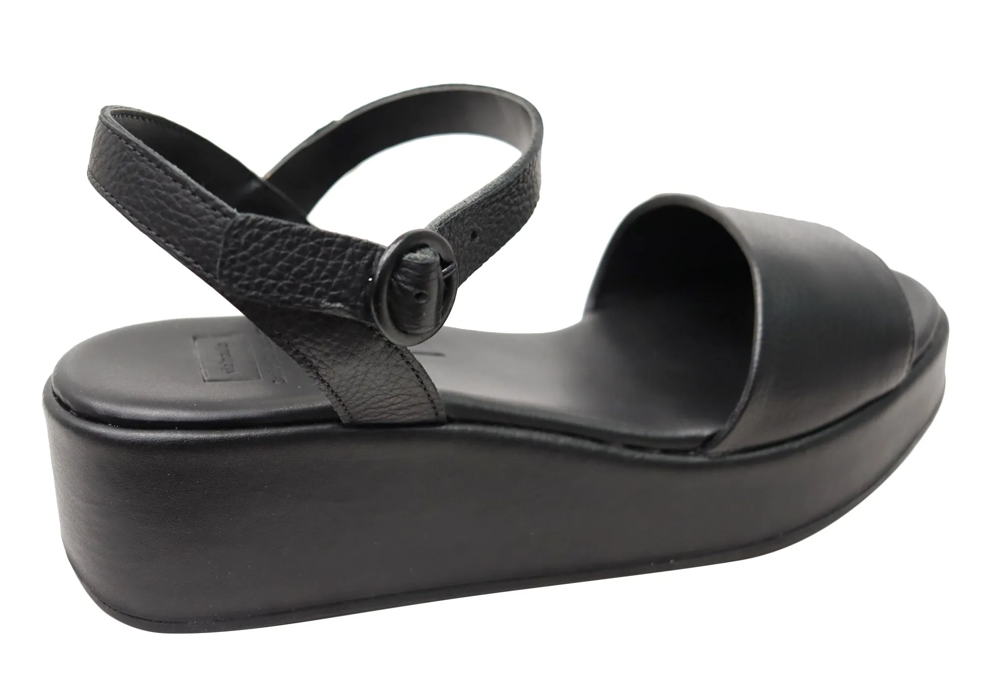 Via Paula Silvia Damen Brasilianische Komfort Leder Plateau Sandalen Via Paula Schuhe