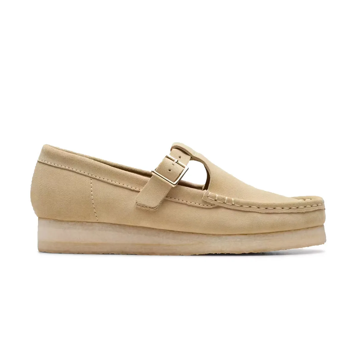 Wallabee T Bar 'Ahorn Wildleder'