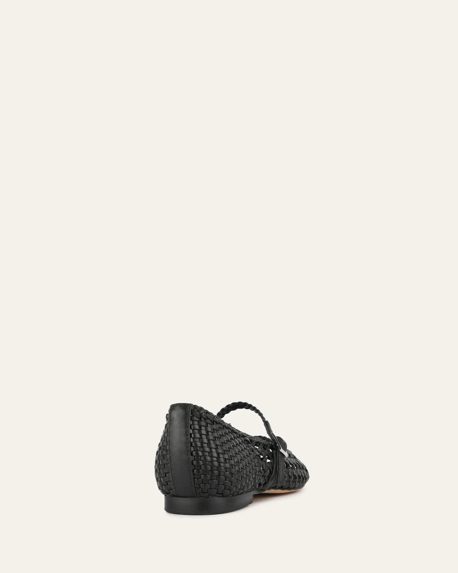 WILLIS CASUAL FLATS SCHWARZES LEDER